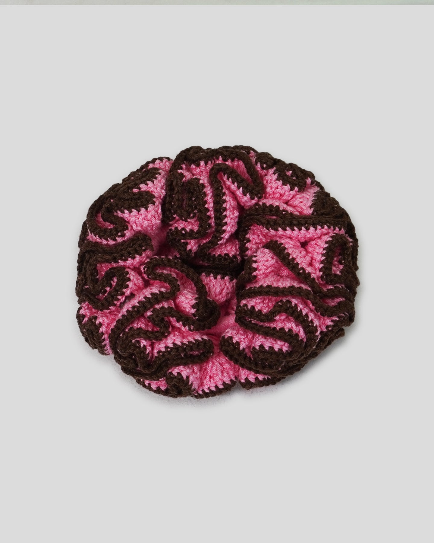 Hibiscus Crochet Flower Scrunchie