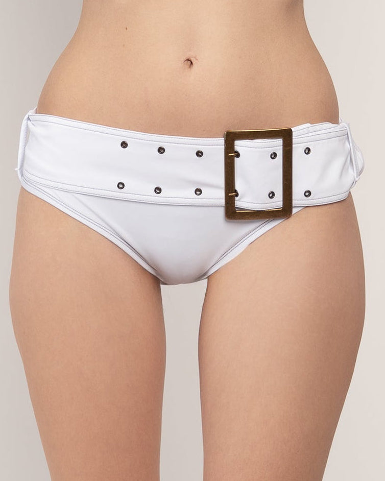 Bandera Belt in White