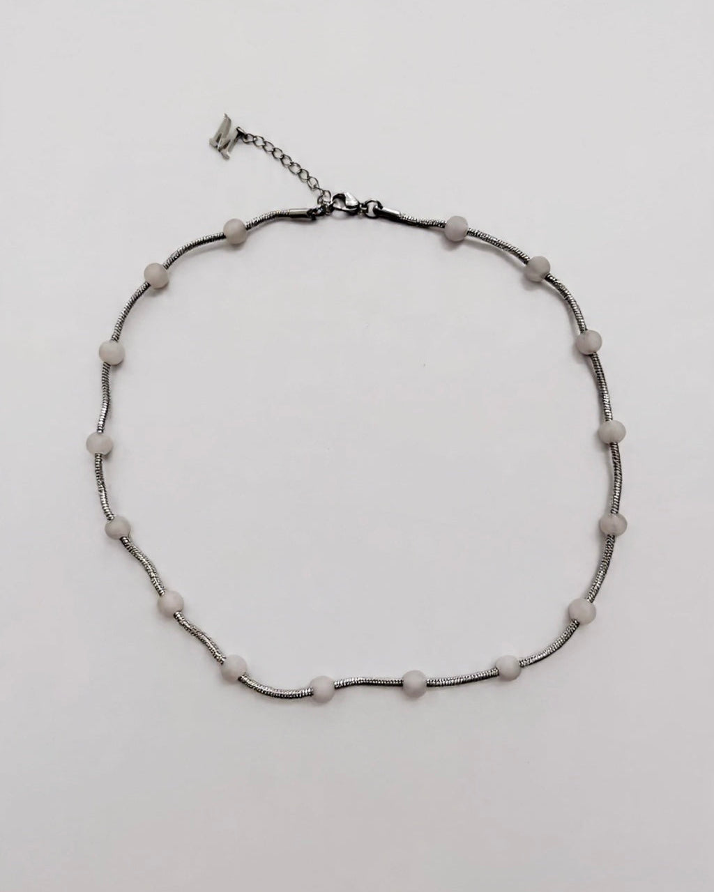 Frosted Quartz Necklace