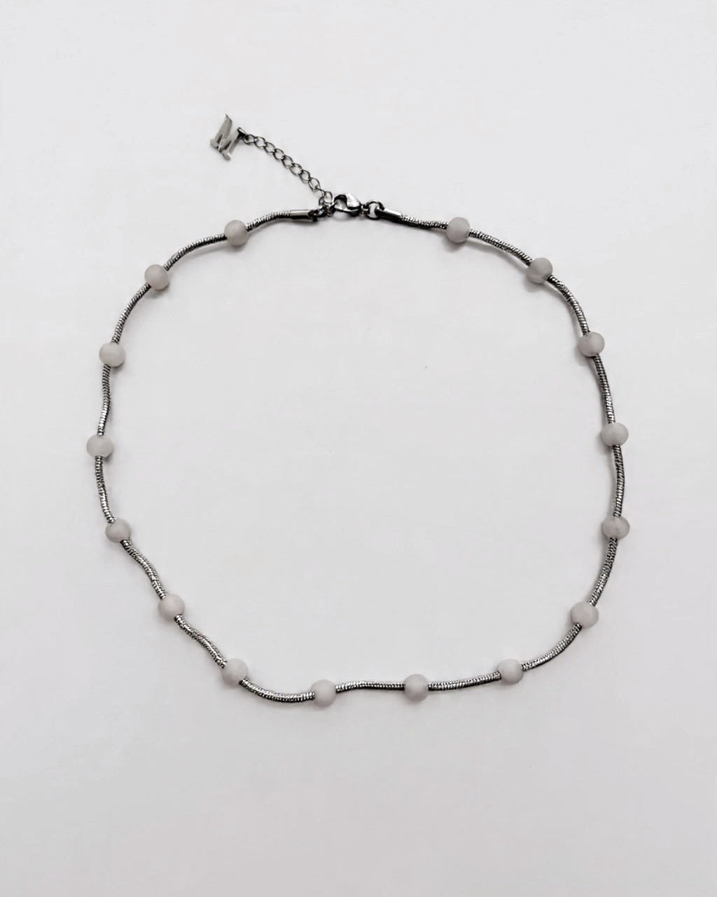 Frosted Quartz Necklace