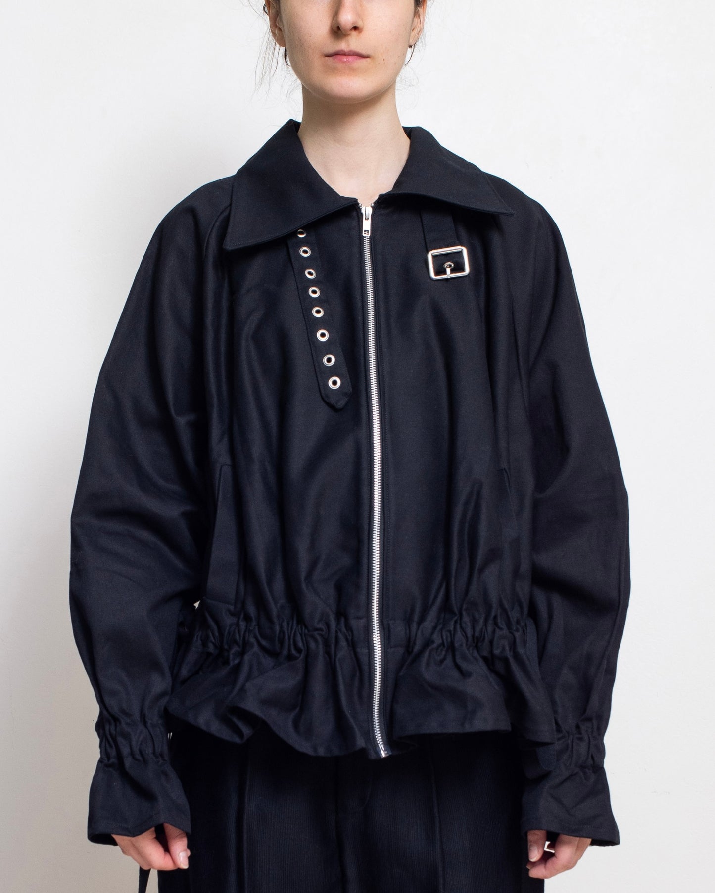 Black Christie Bomber Jacket