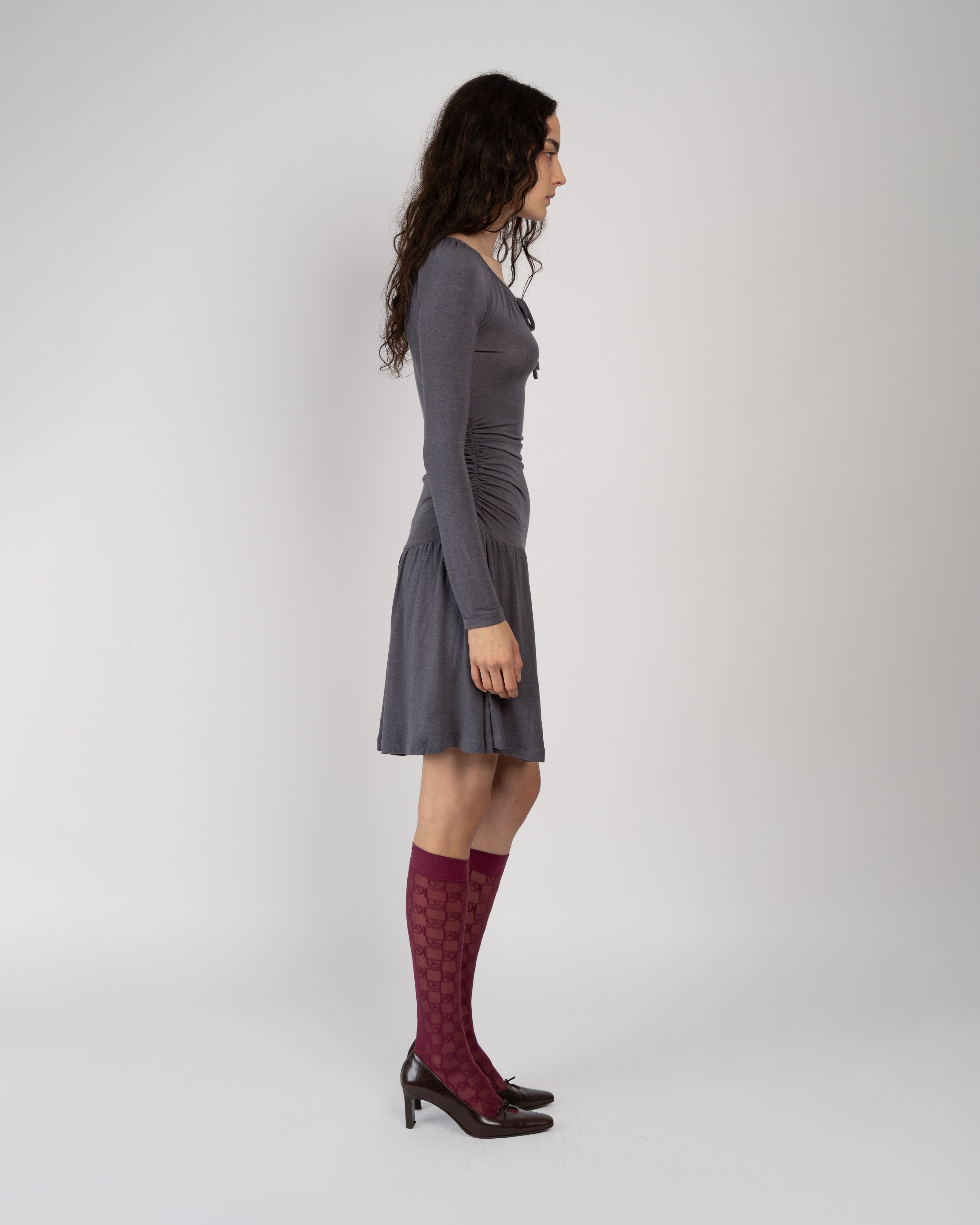 Gray Violetta Dress