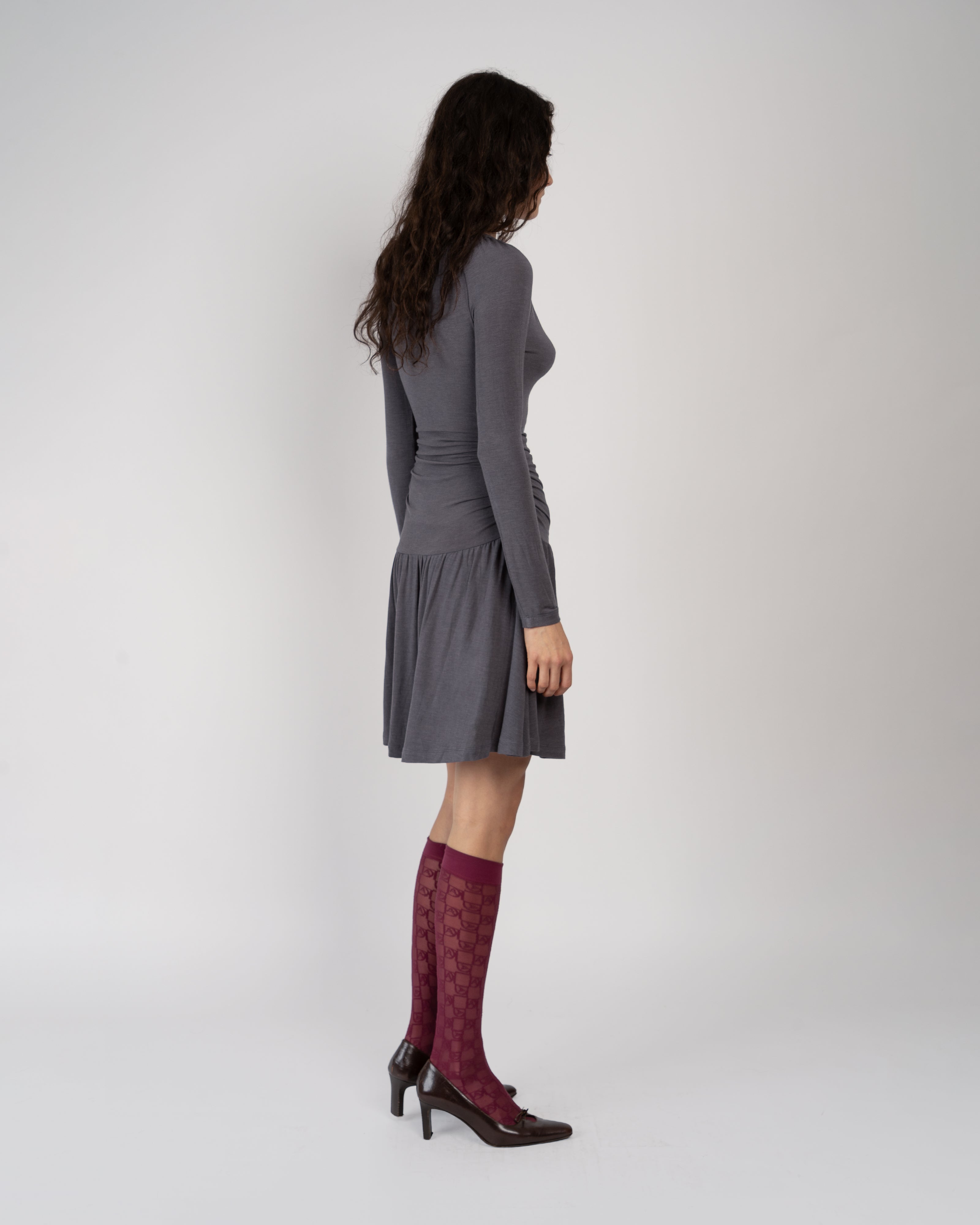 Gray Violetta Dress