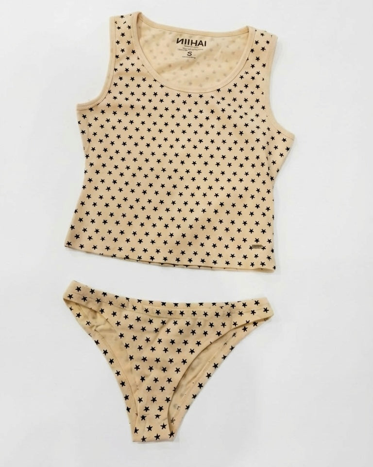 Stary Vest & Underwear Set