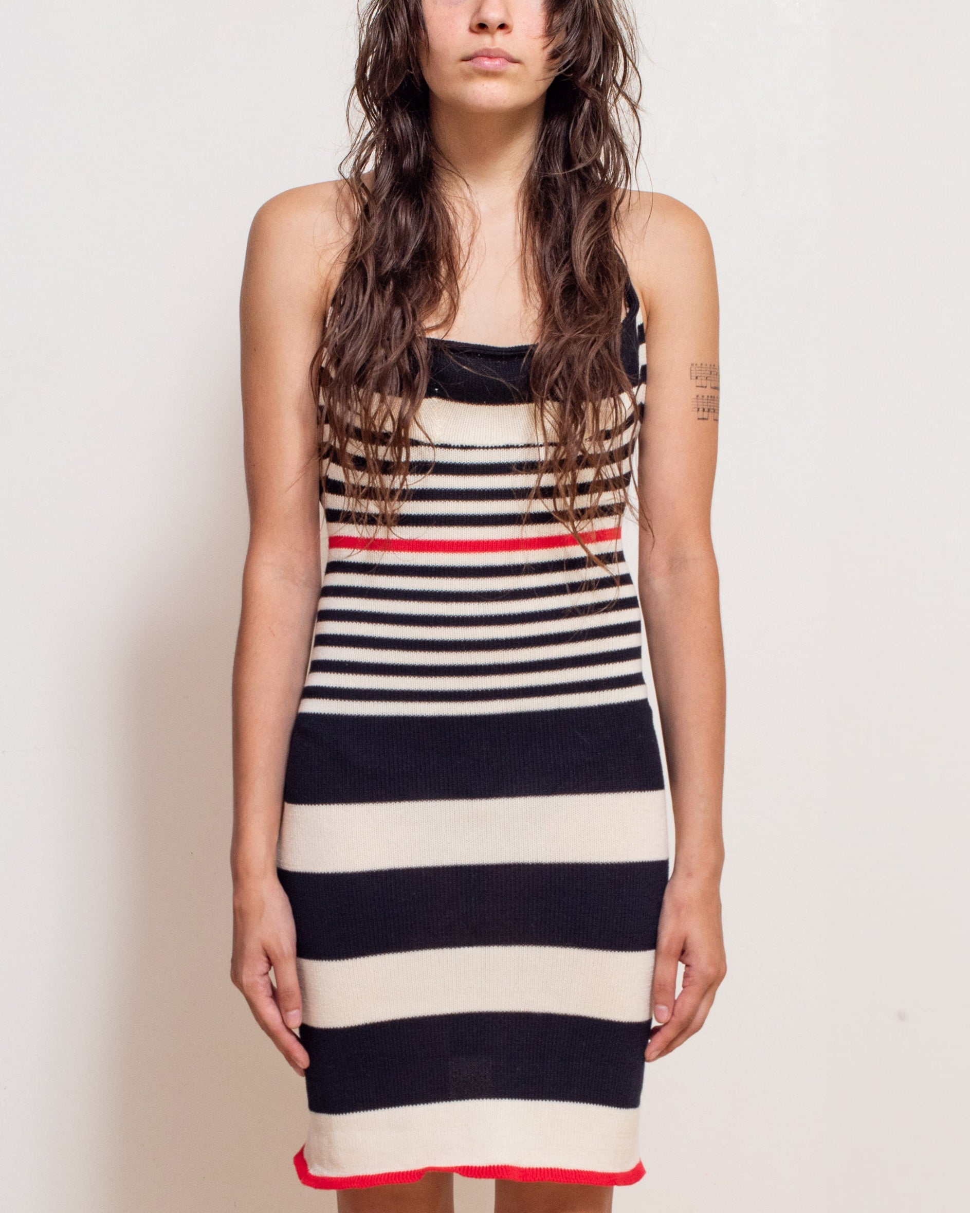 Caf Forgot Tavi Stripe Knit Dress Caf Forgot Tavi Stripe Knit Dress