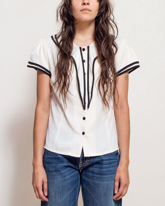 Anne Top in White