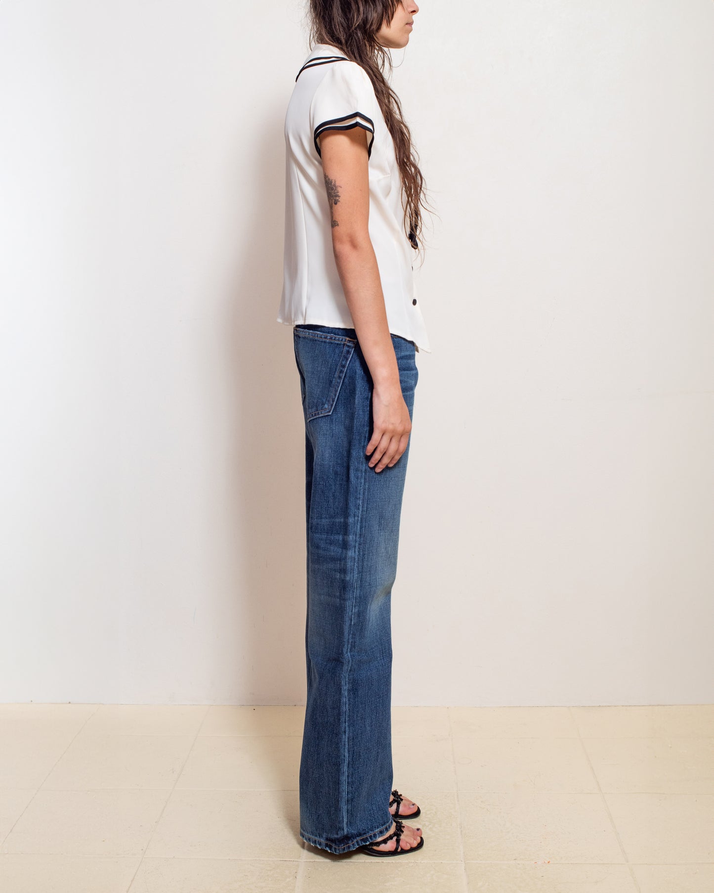 Anne Top in White