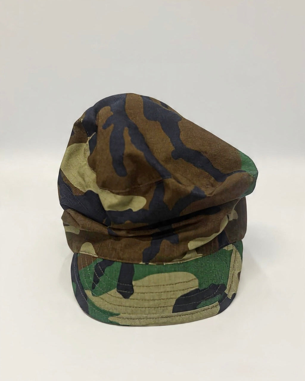 Camo Crushed Cap