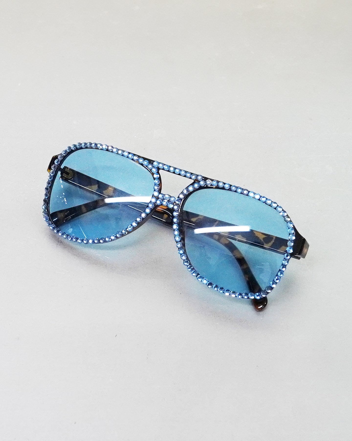 Baby Blue Aviator Shades