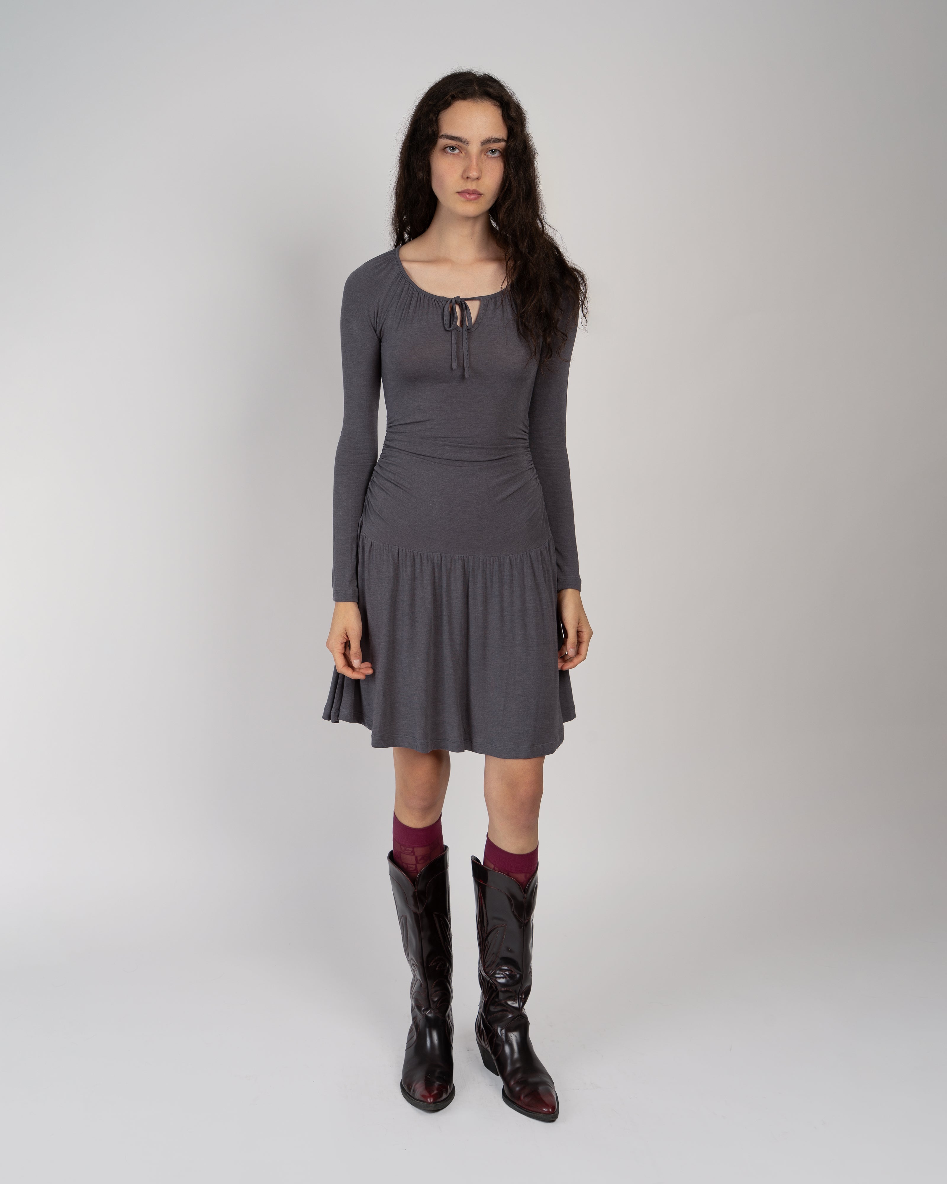 Gray Violetta Dress