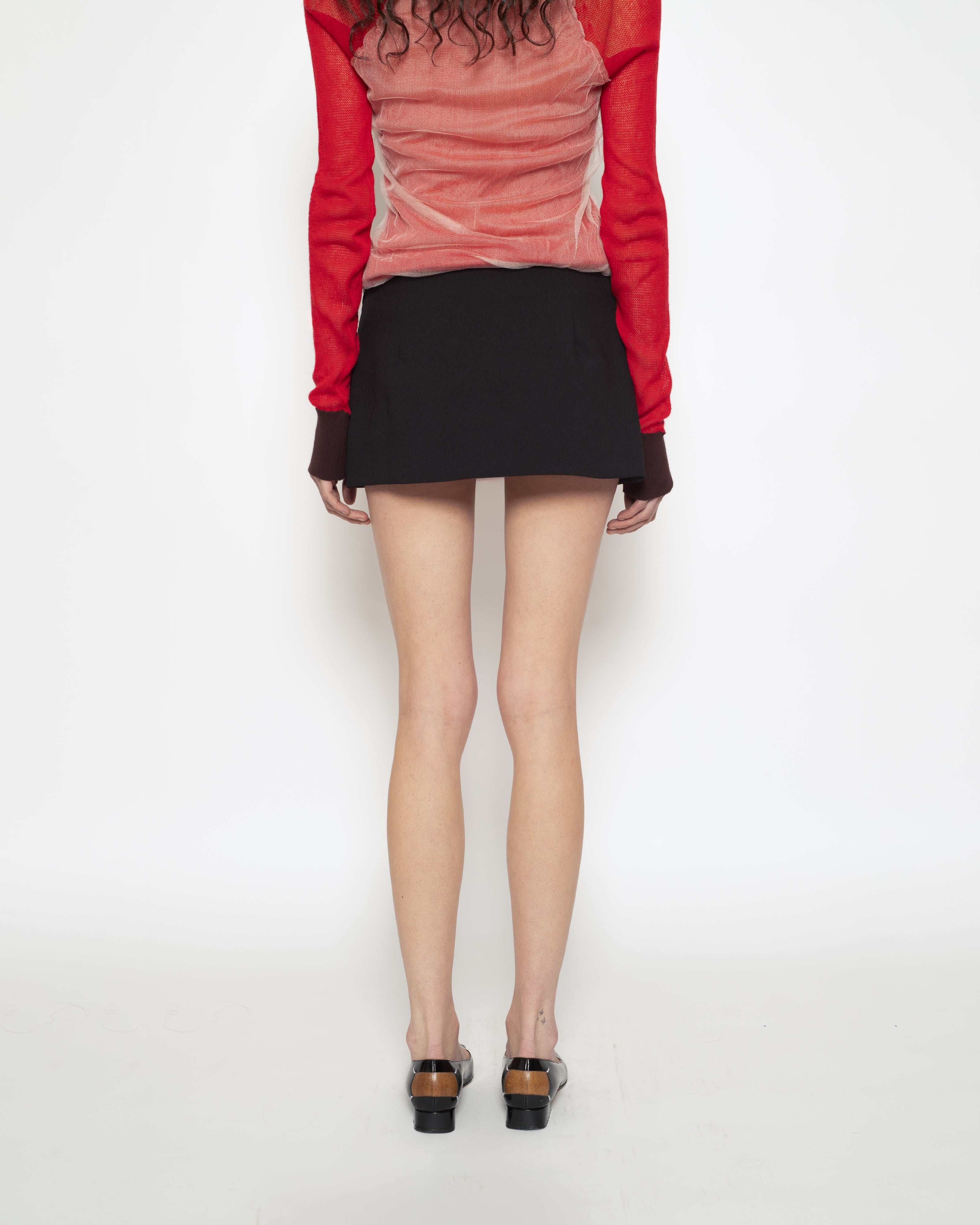 The Mini Skirt in Black