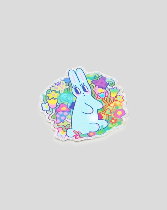 Garden Bunny Sticker