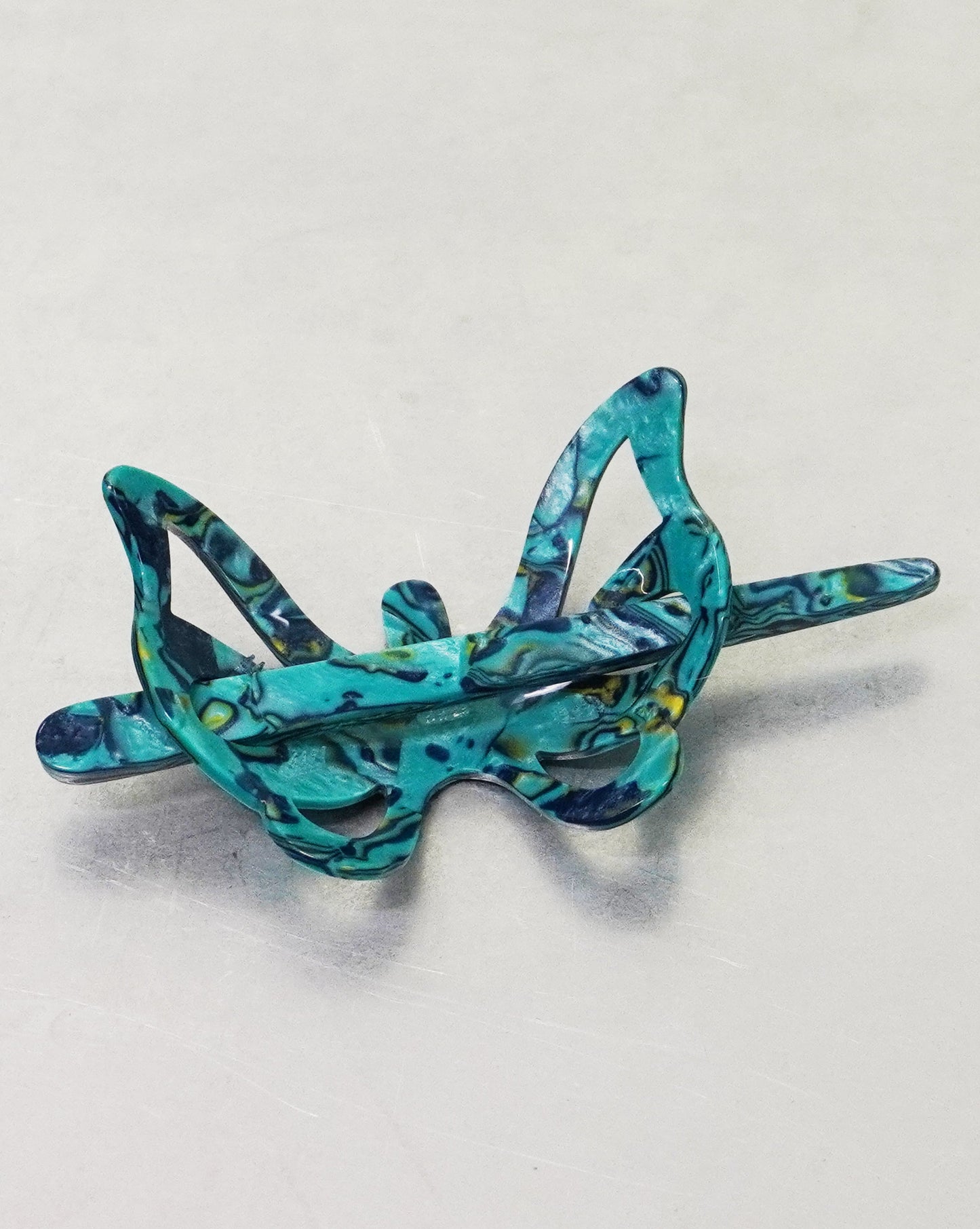 Blue Butterfly Hair Pin