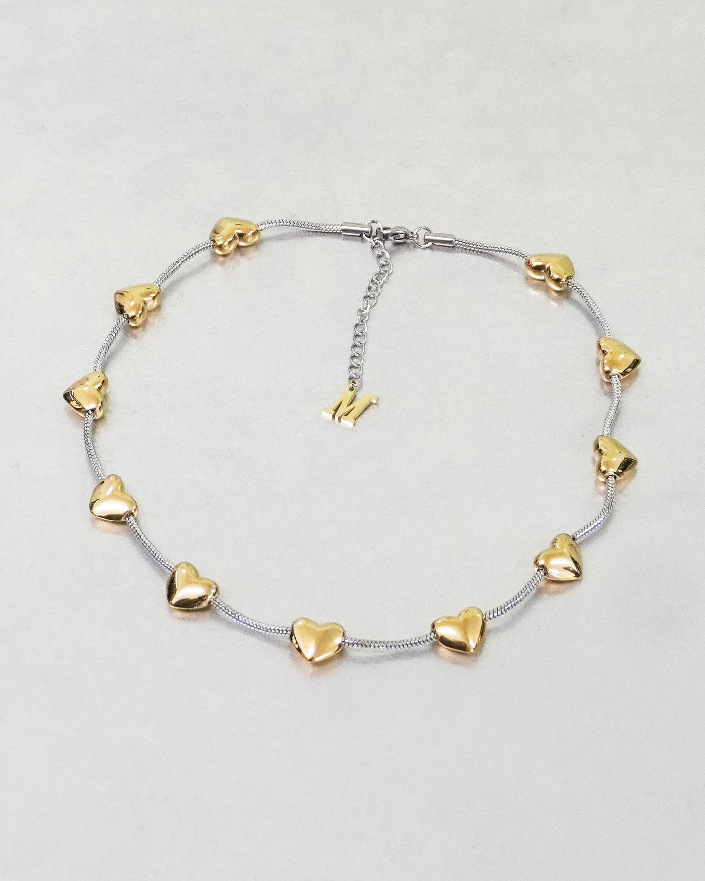 Marland Backus - Gold Lil Heart Necklace