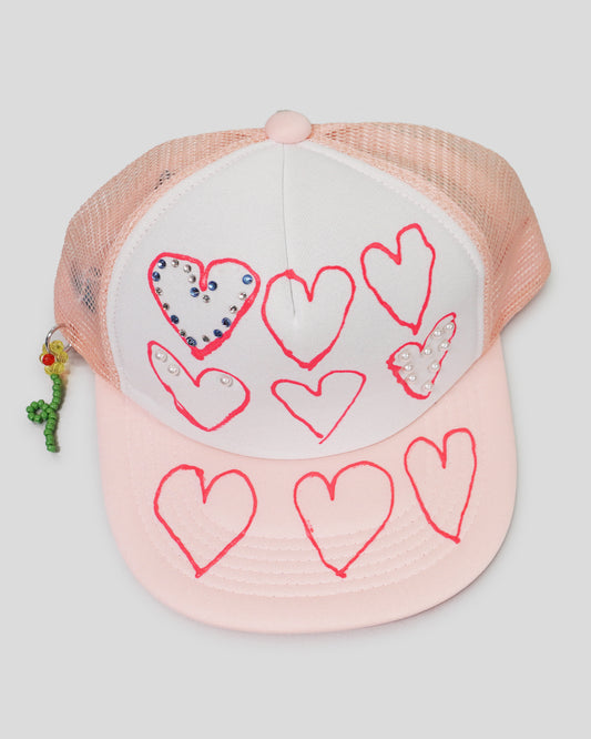 Heart Mesh Cap