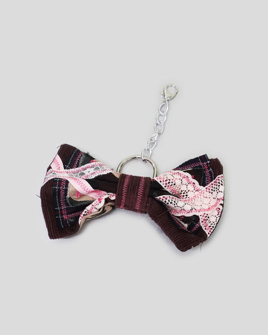 Pink Bow Key Chain