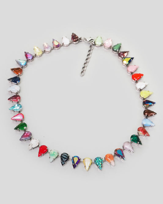 Layering Choker in Aurora Fang