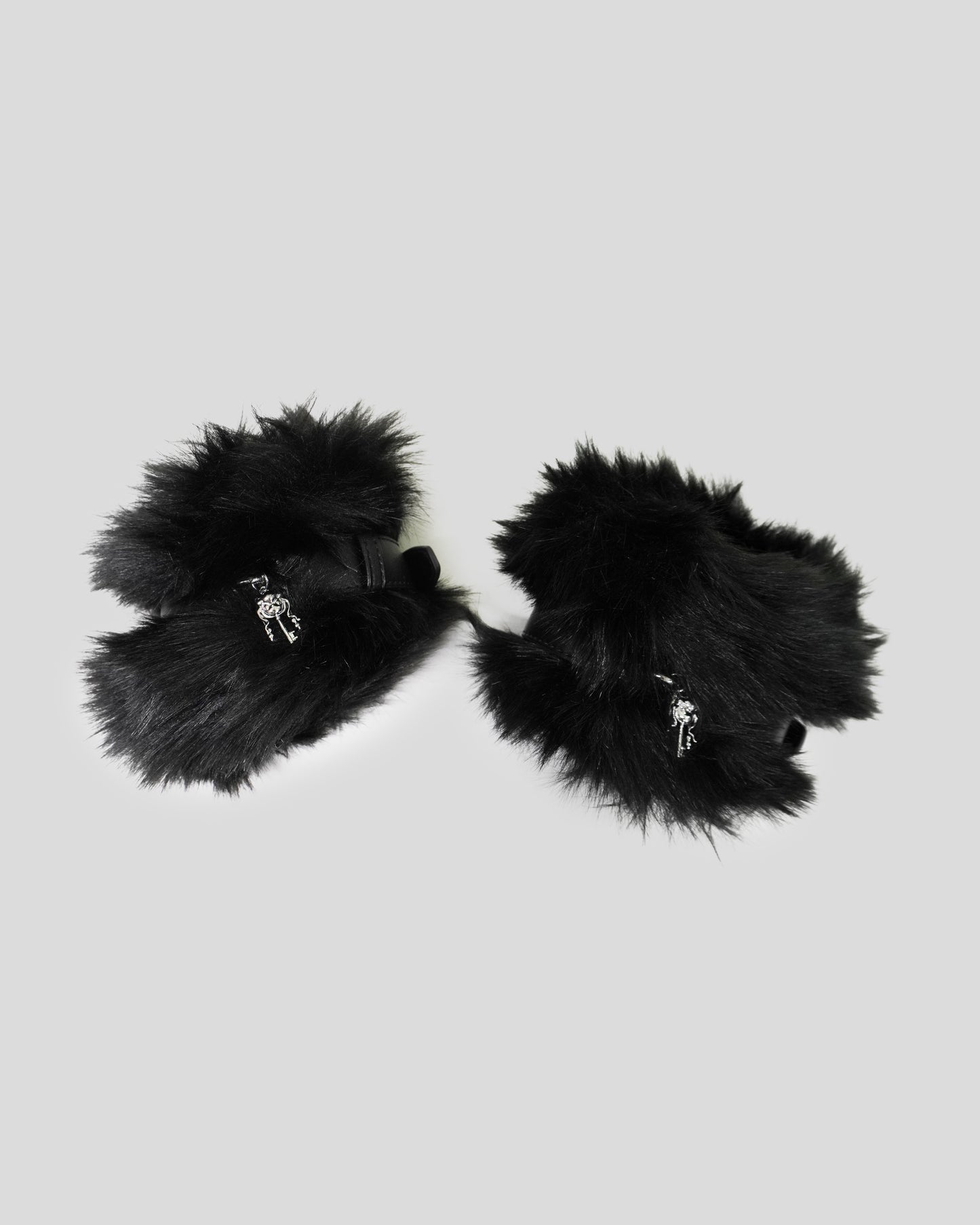 Black Puff Cuffs