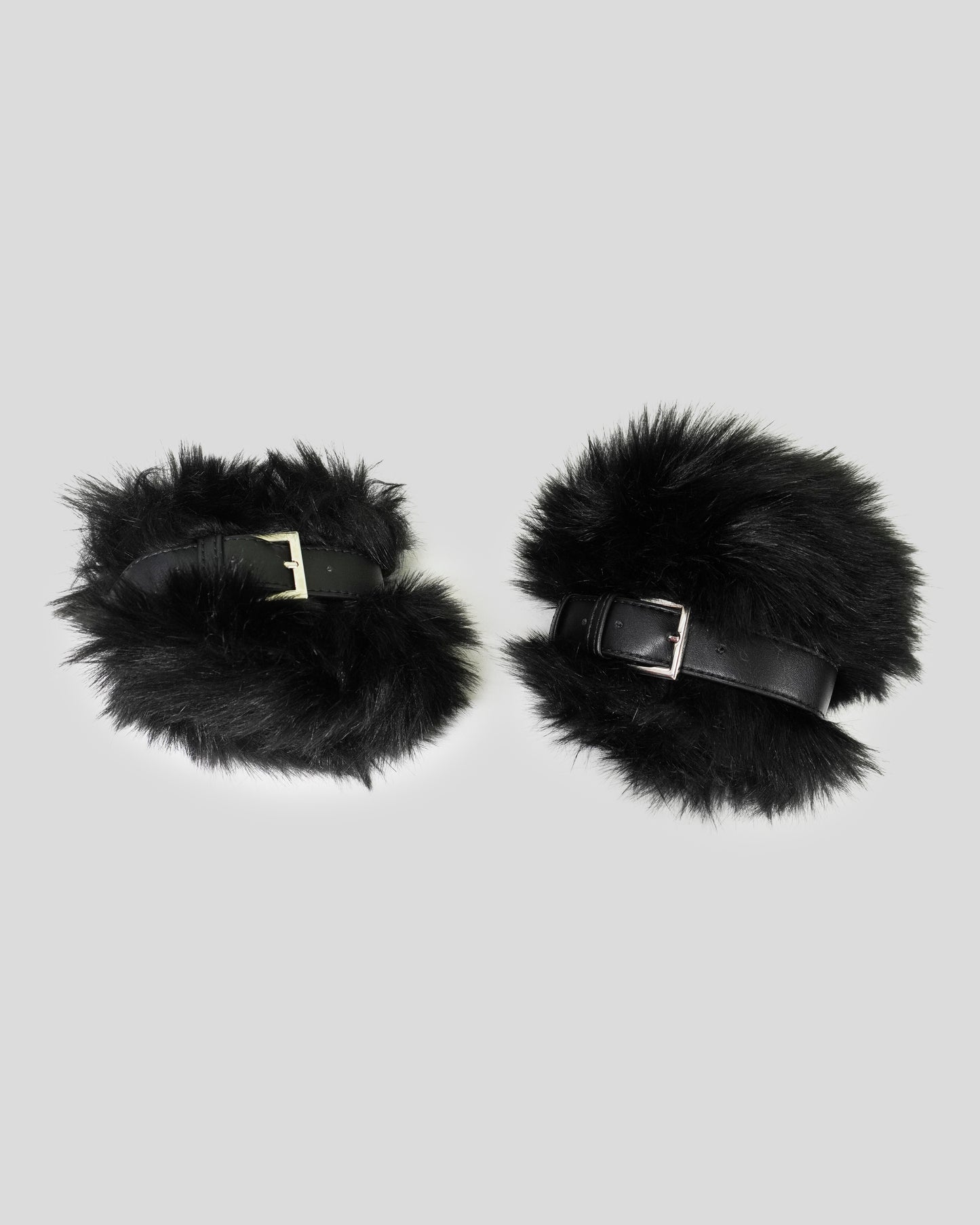 Black Puff Cuffs