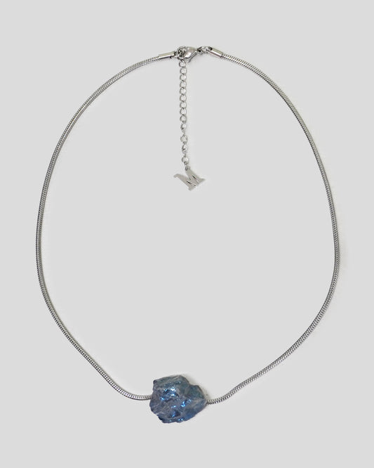 Blue Quartz Necklace