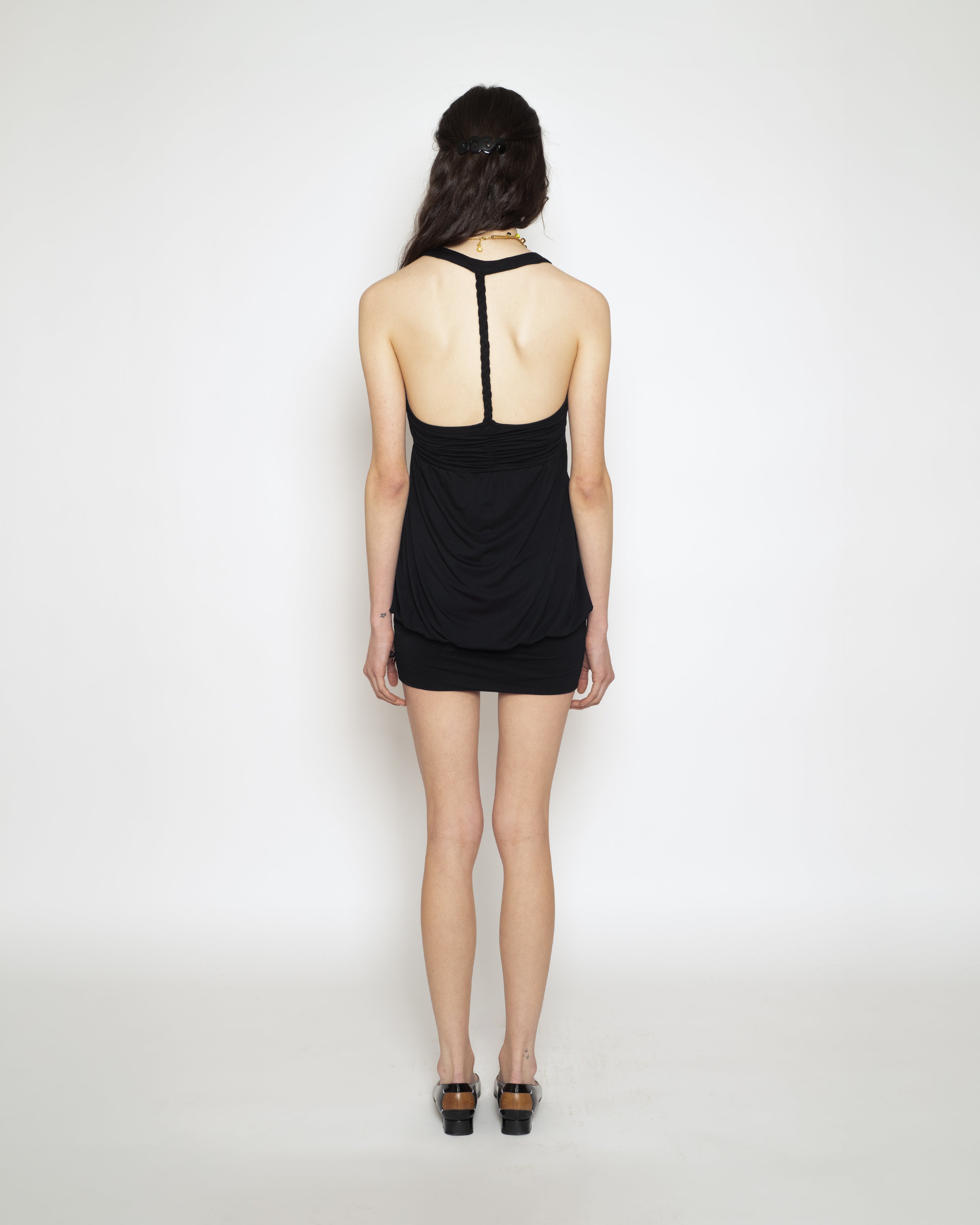 The Twist Dress in Black
