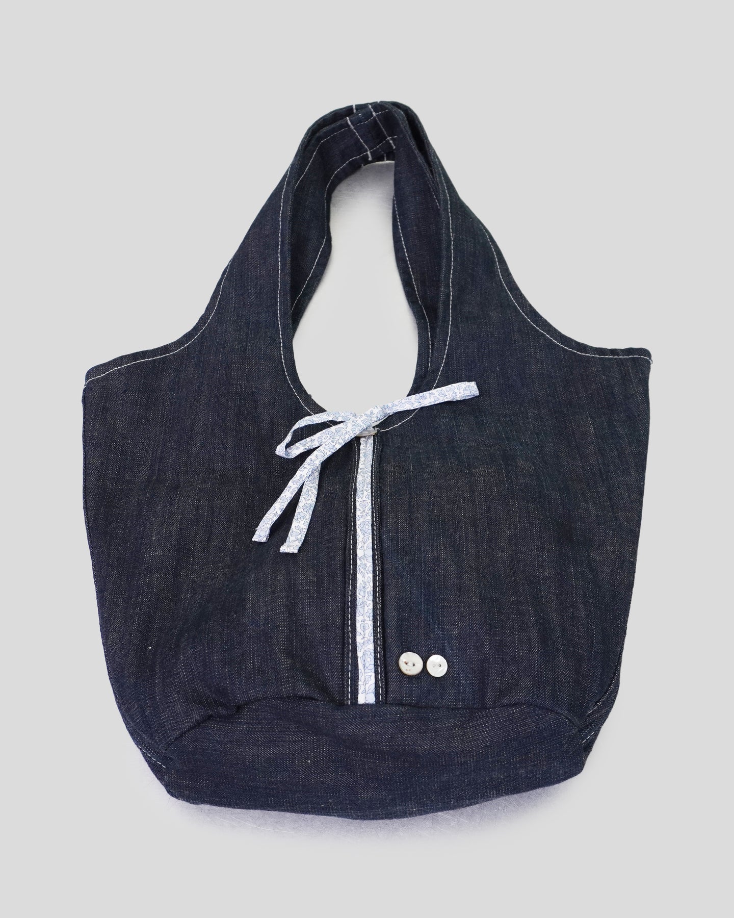 Denim Cleo Bag