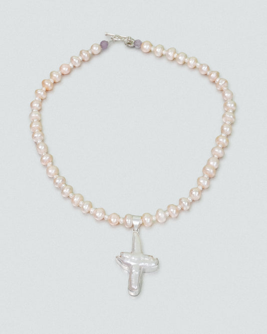 Pink Bruce Necklace