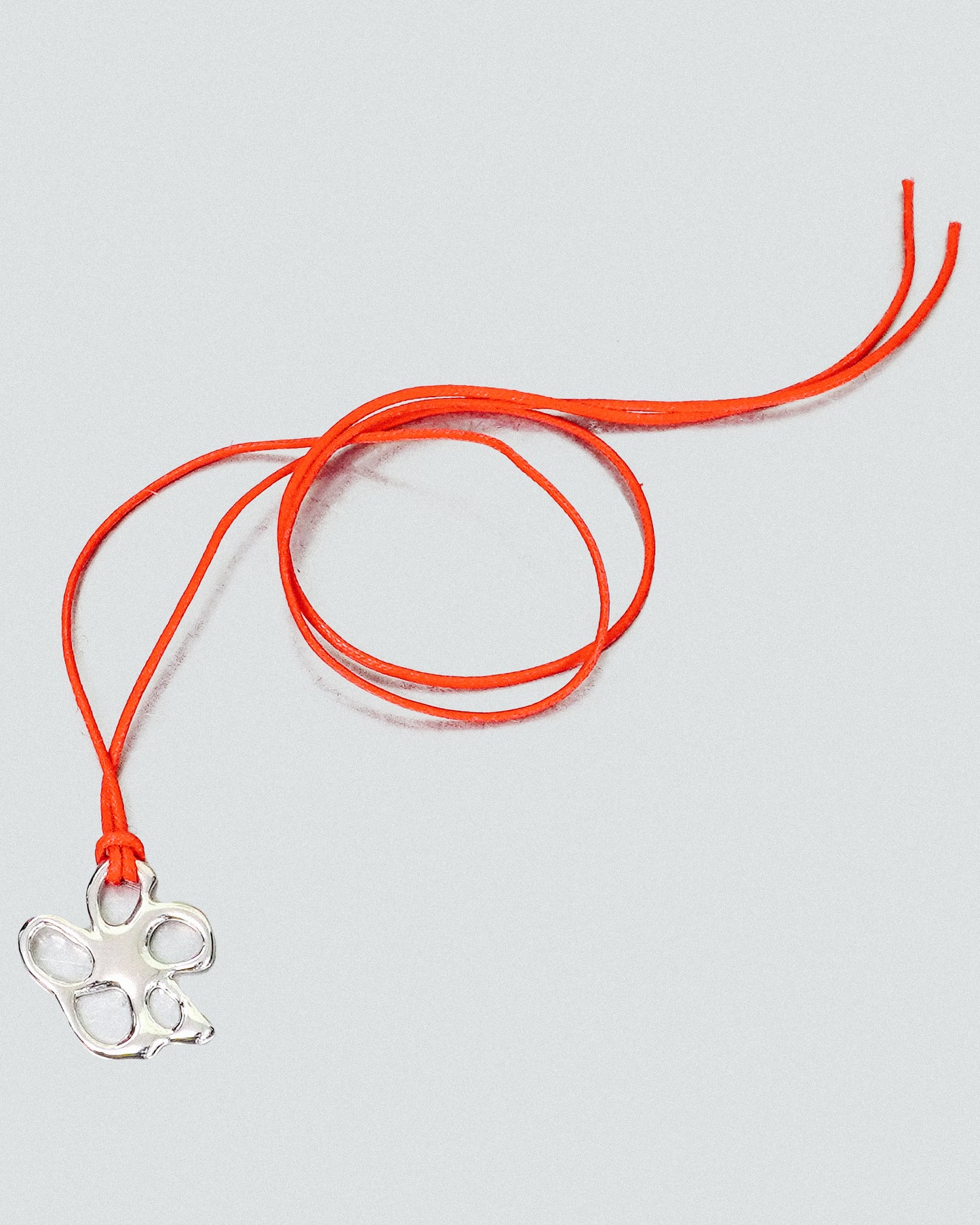 Met Flower Necklace in Red