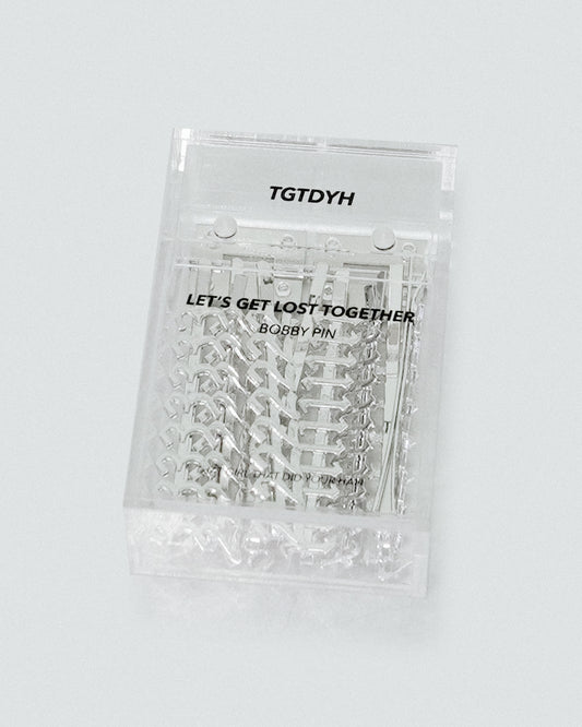 Lucky # Silver Bobby Pin Set