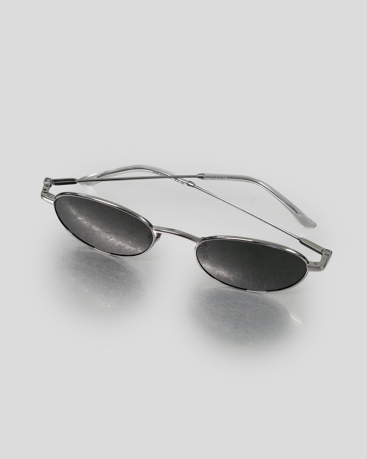 The Cruz with Silver Frame & Green Lens