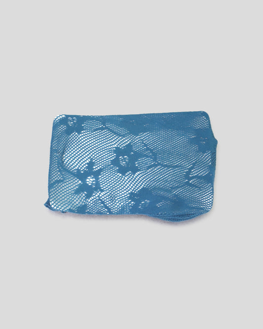 Blue Fishnet Stockings