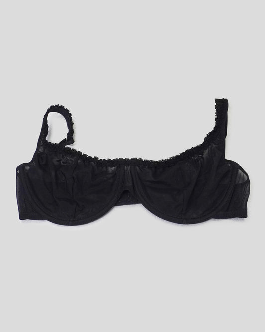 Black Moss Bra