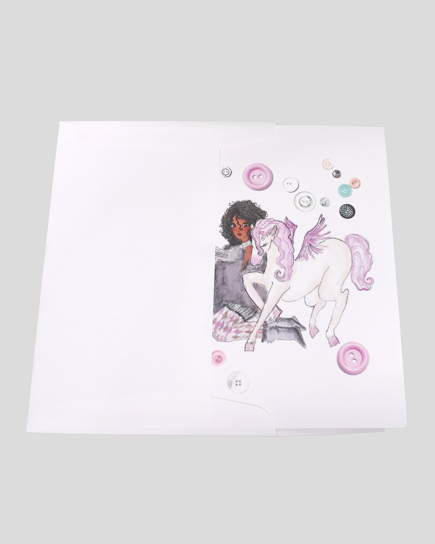 Unicorn Holiday Card