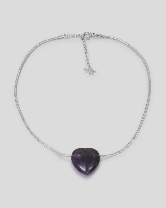 Heart of Stone Lapis Lazuli Necklace