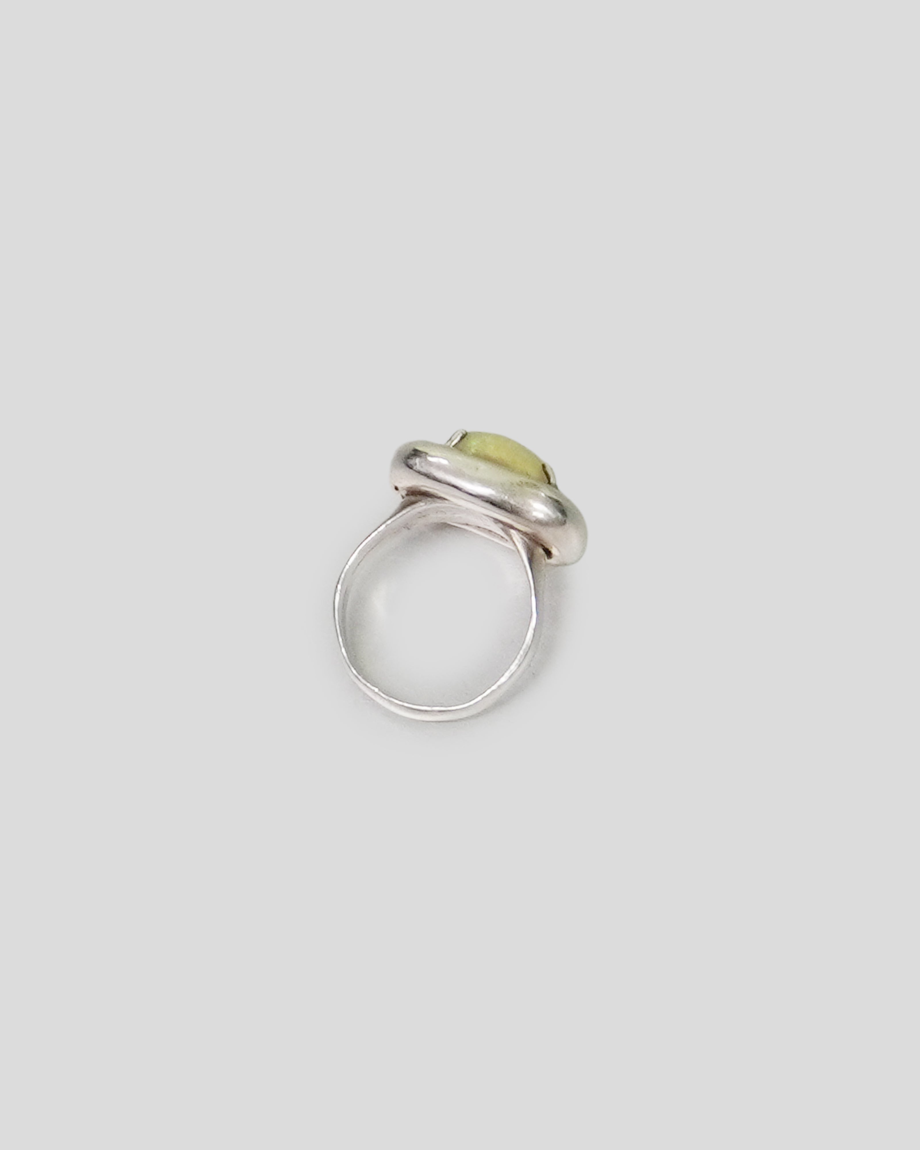 Opal Cushion Ring