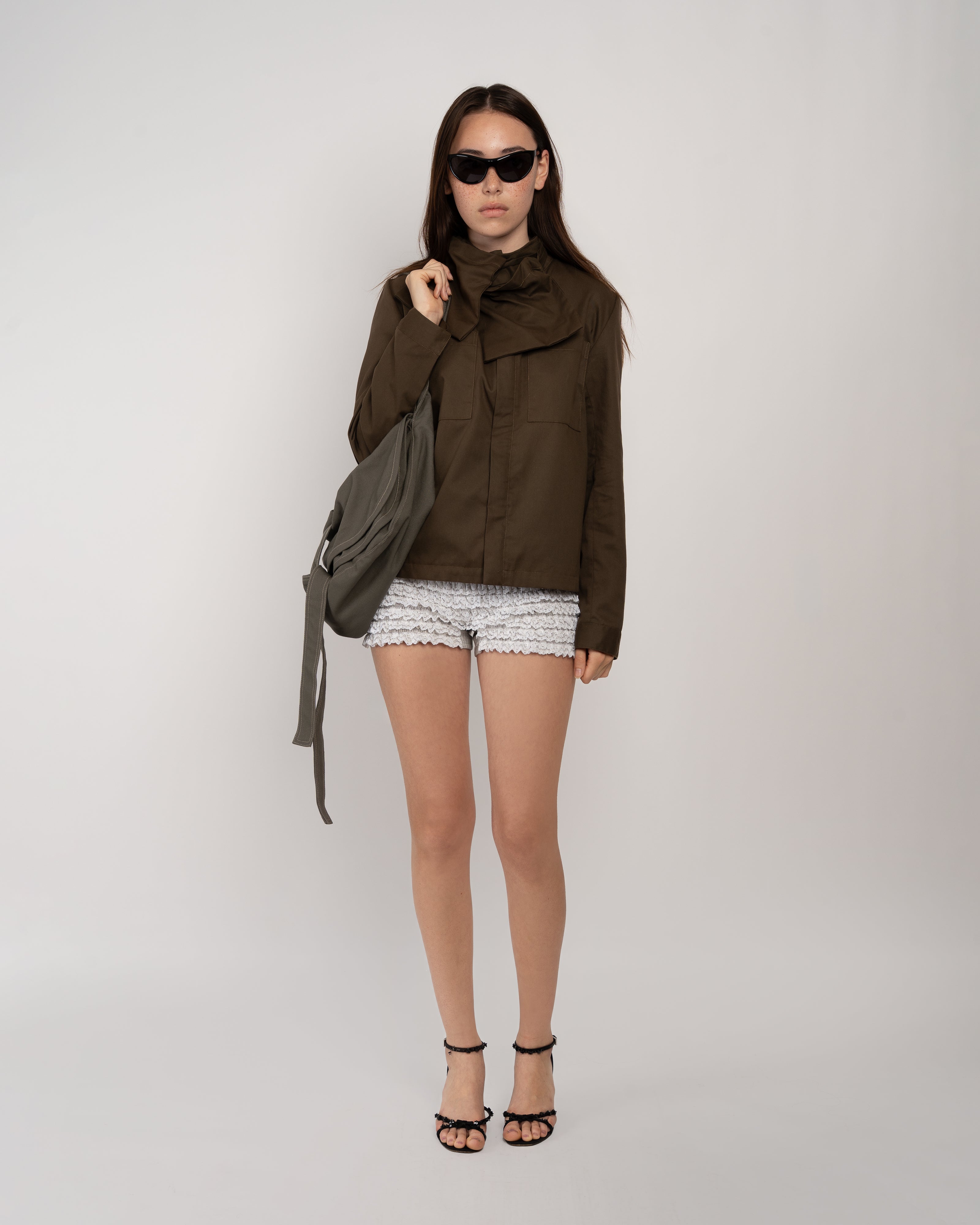Washed Military Jacket
