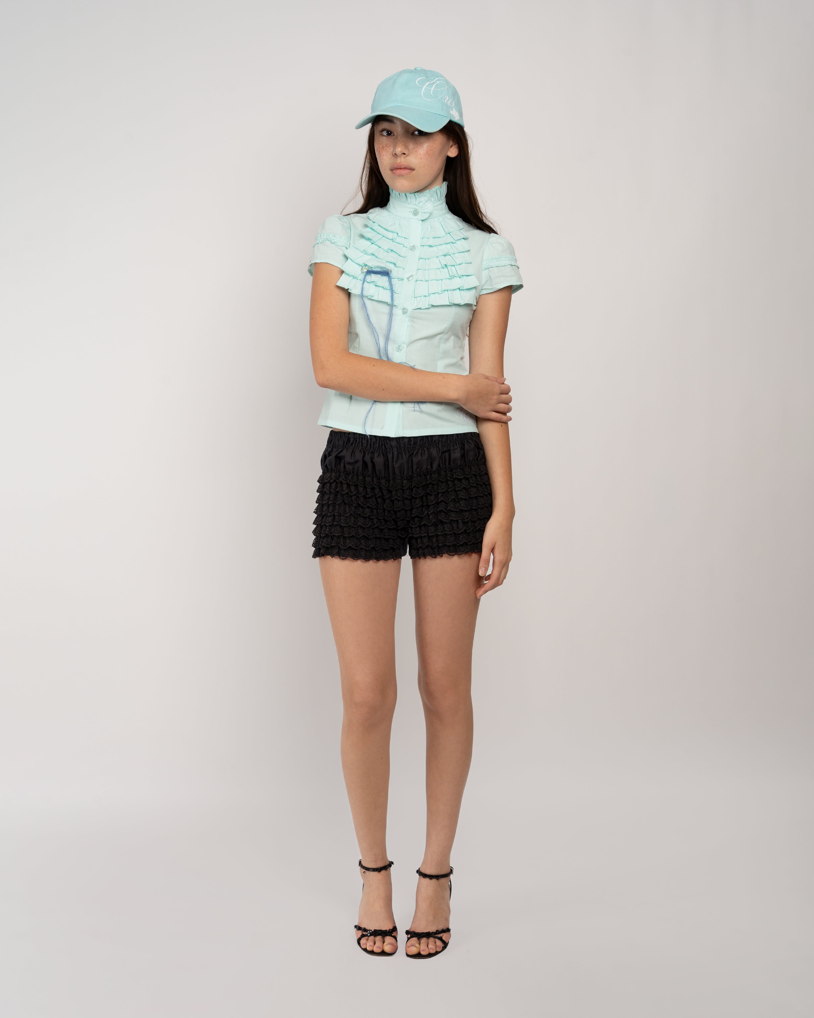 Juliet Ruffle Top