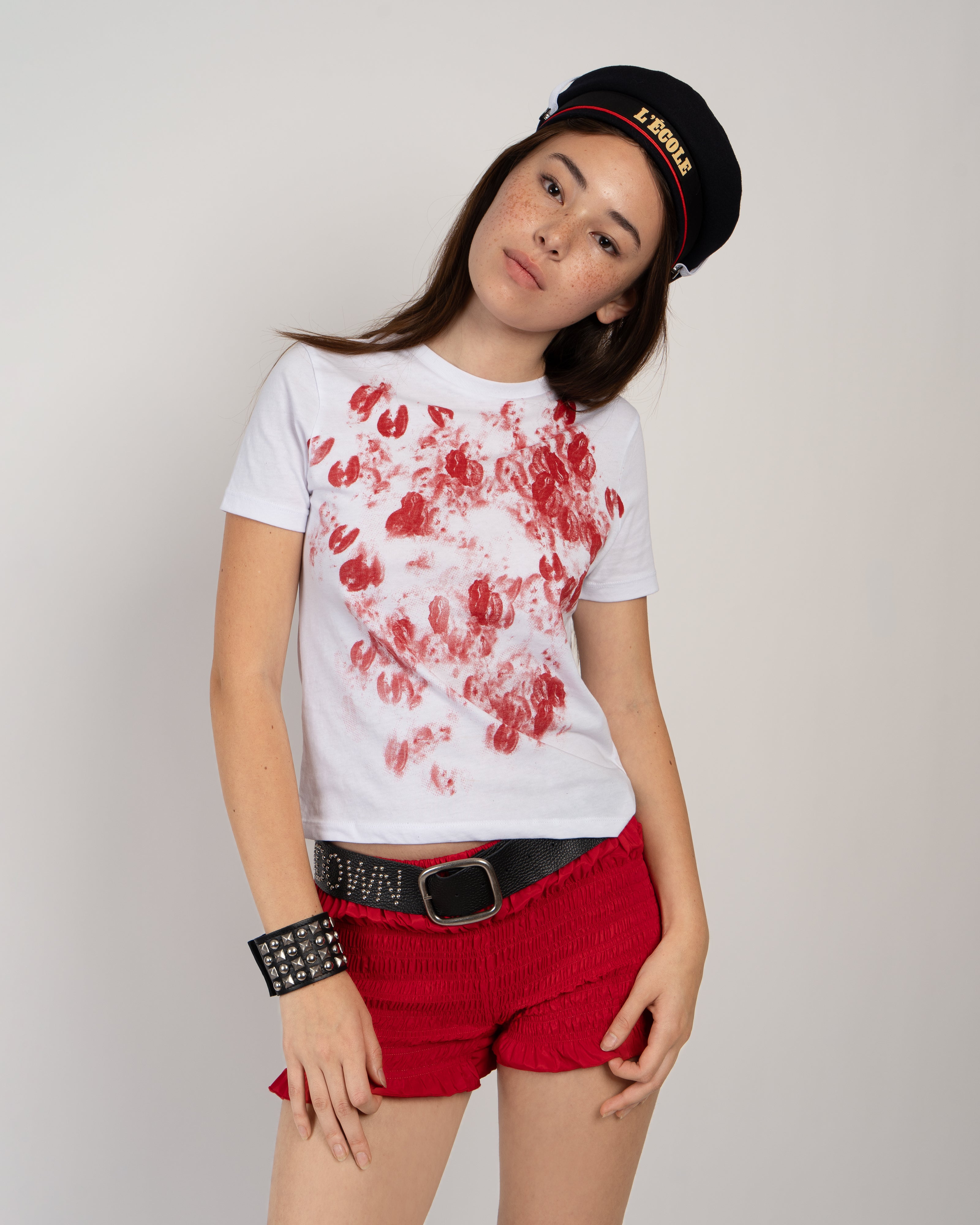 White Tanti Baci Top