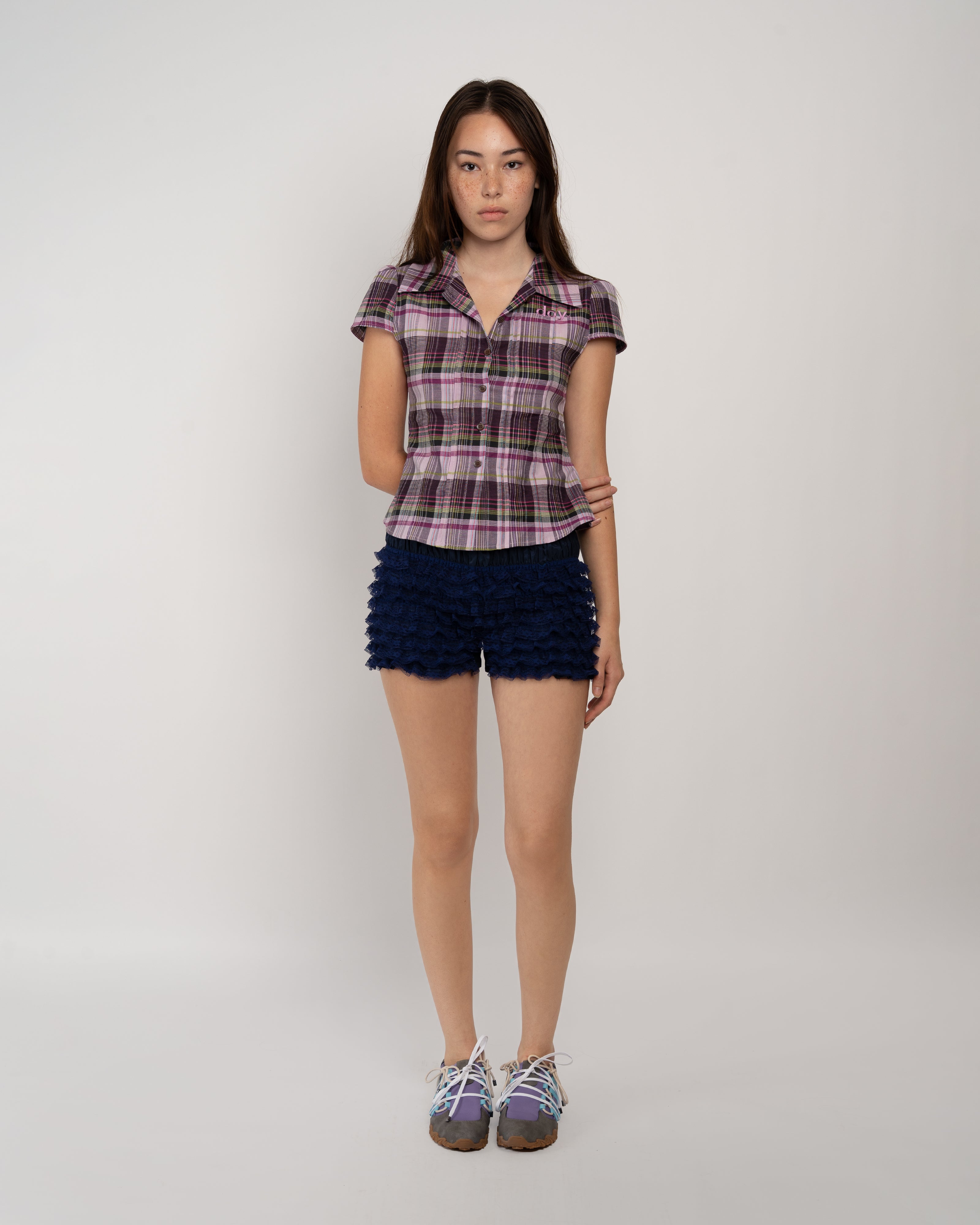Alice Pintuck Shirt in Pink