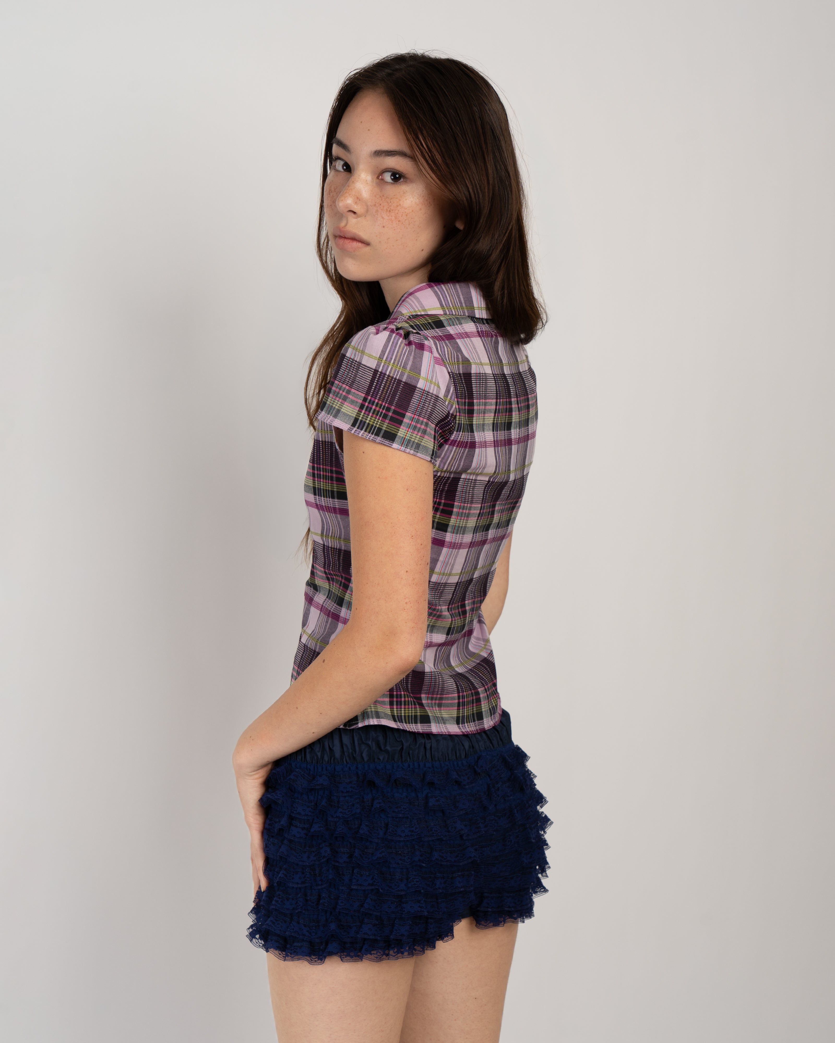 Alice Pintuck Shirt in Pink
