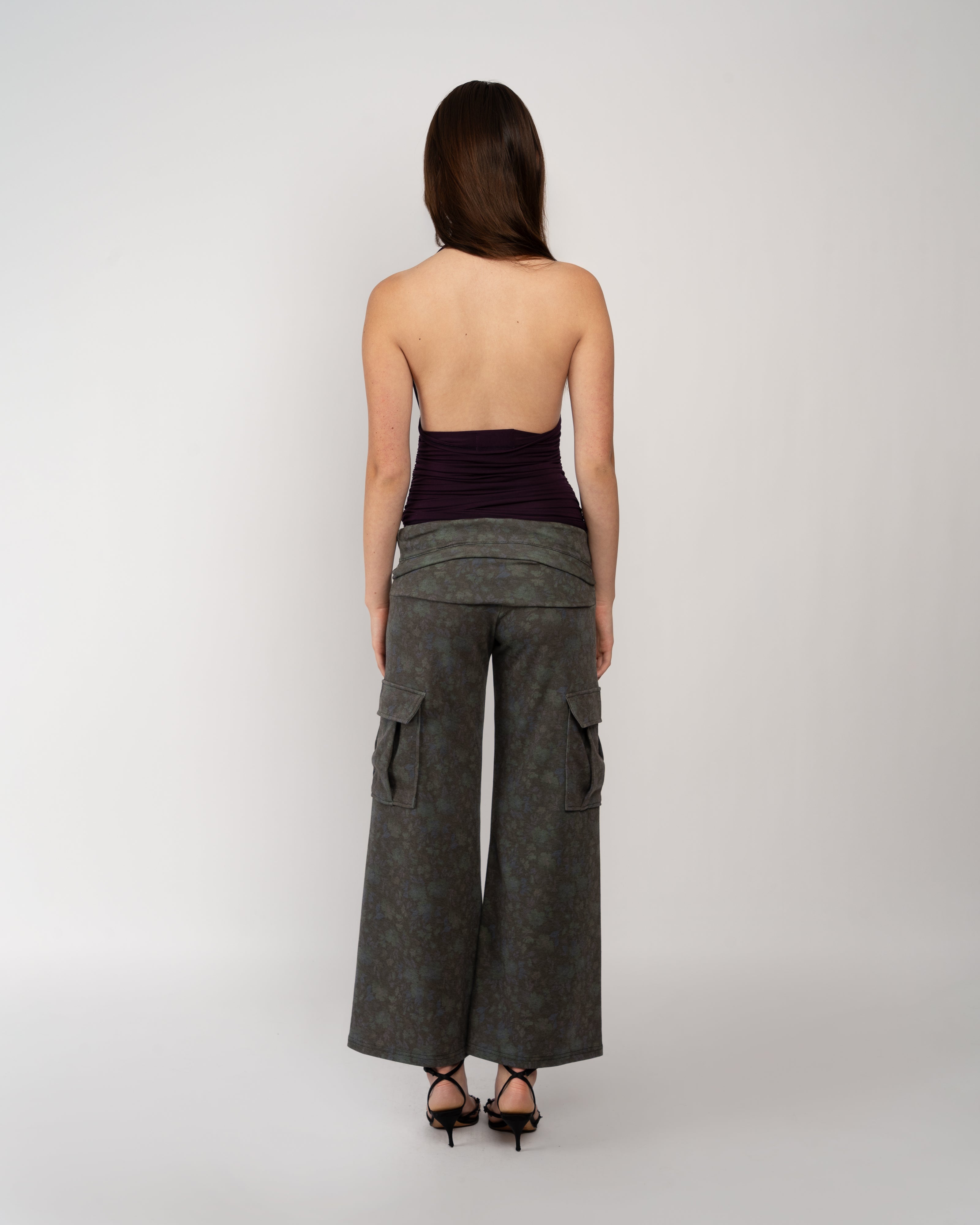 Plum Halter Top