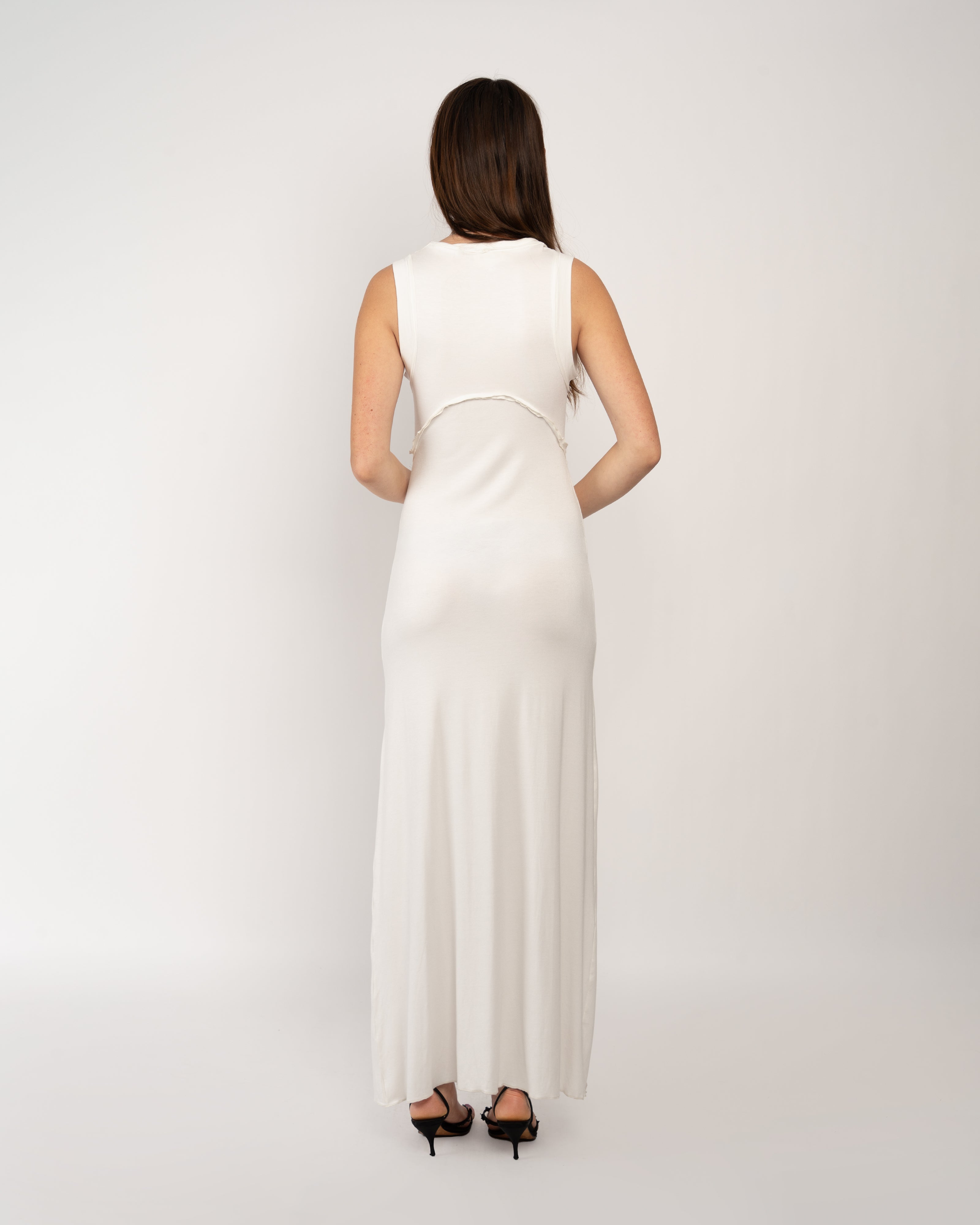 Isolde Dress White