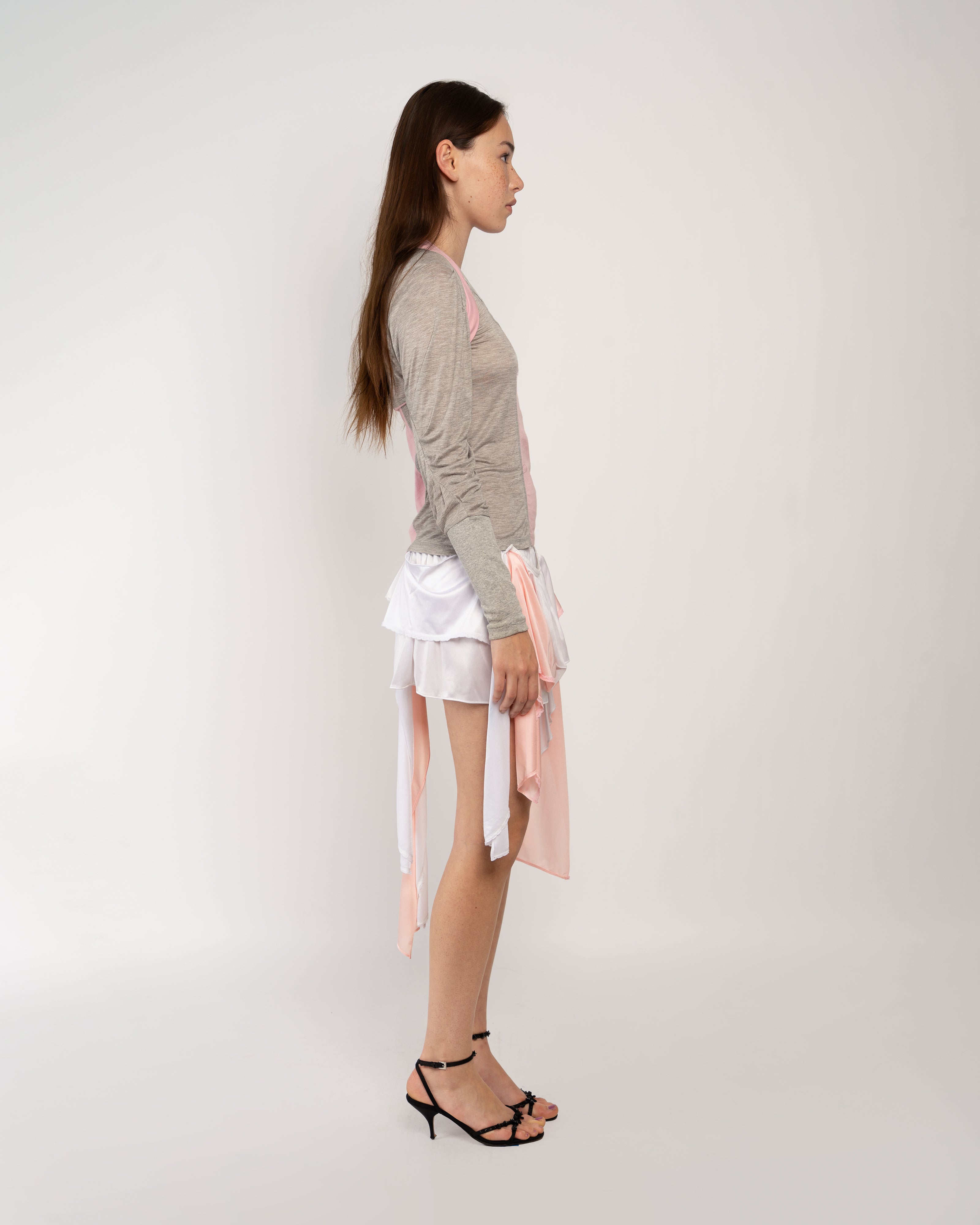 Grey and Pink Tank