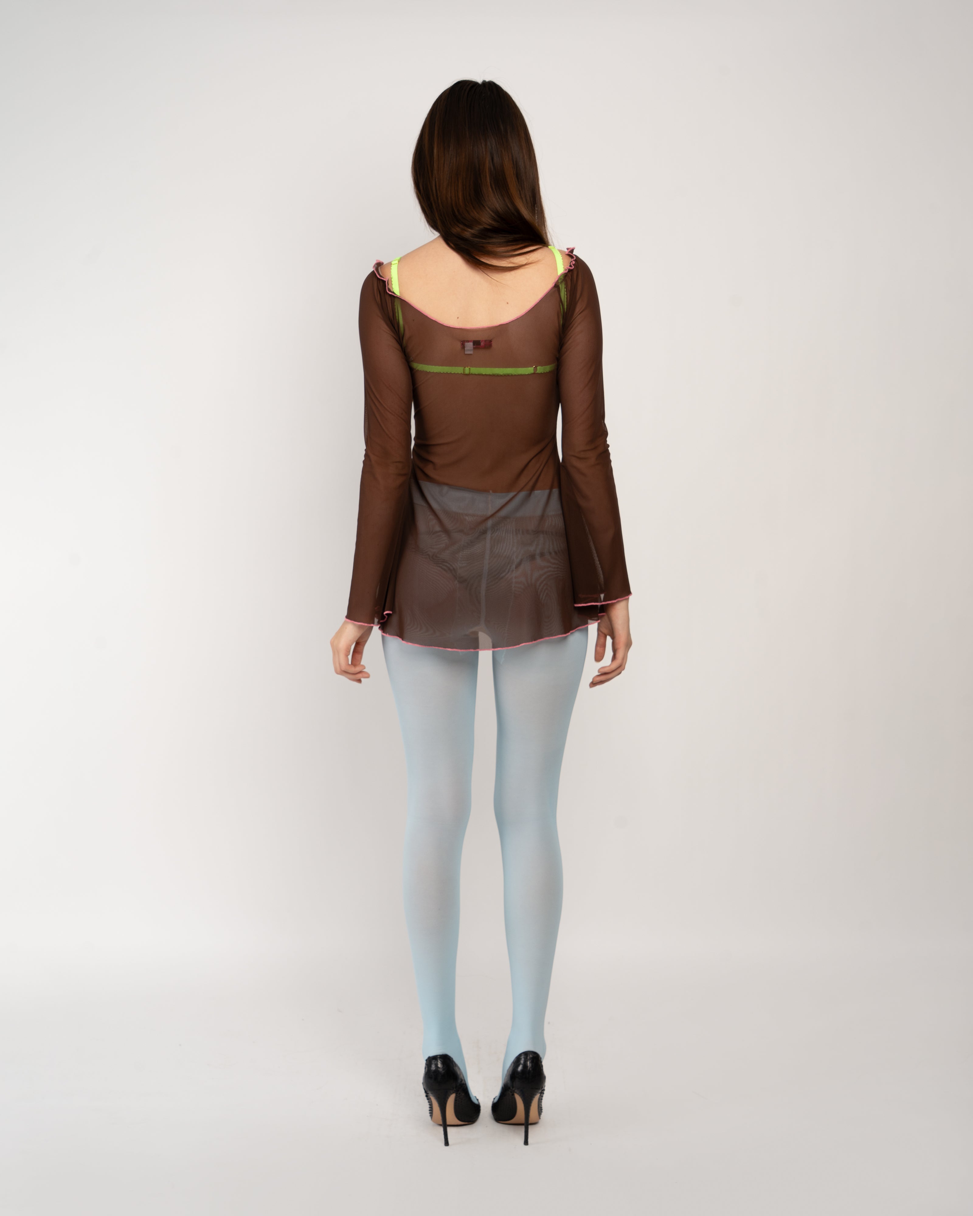 Brown Babydoll Dress