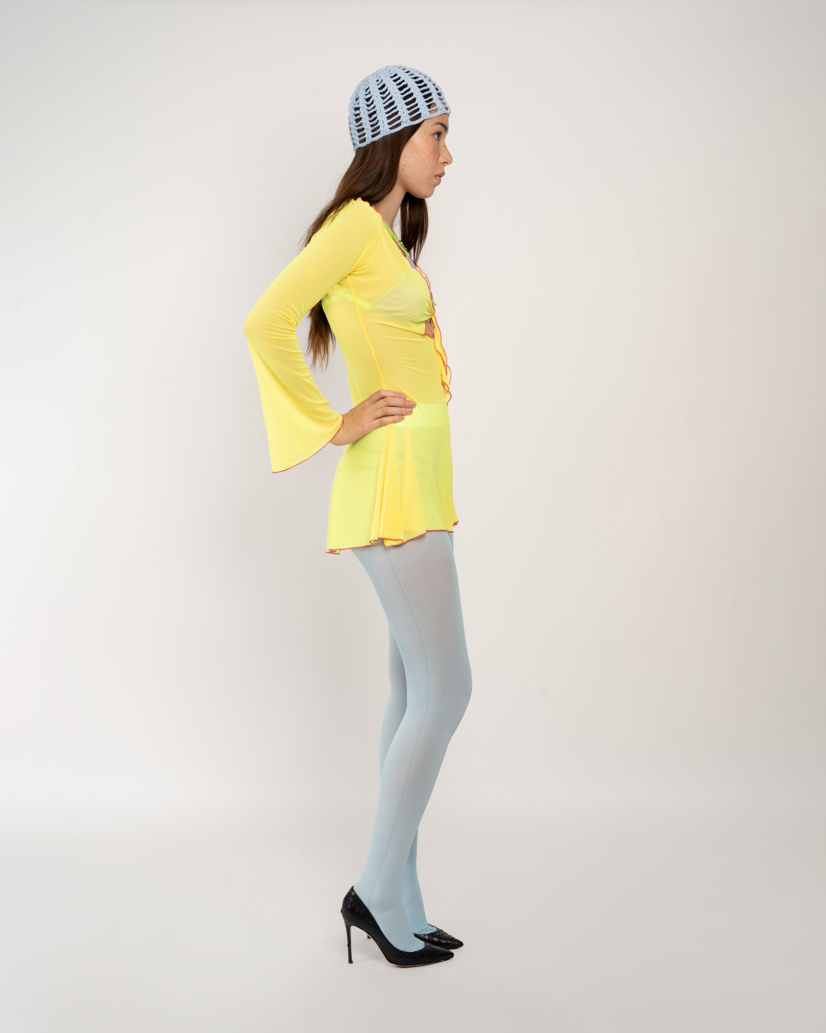 Lemon Babydoll Dress