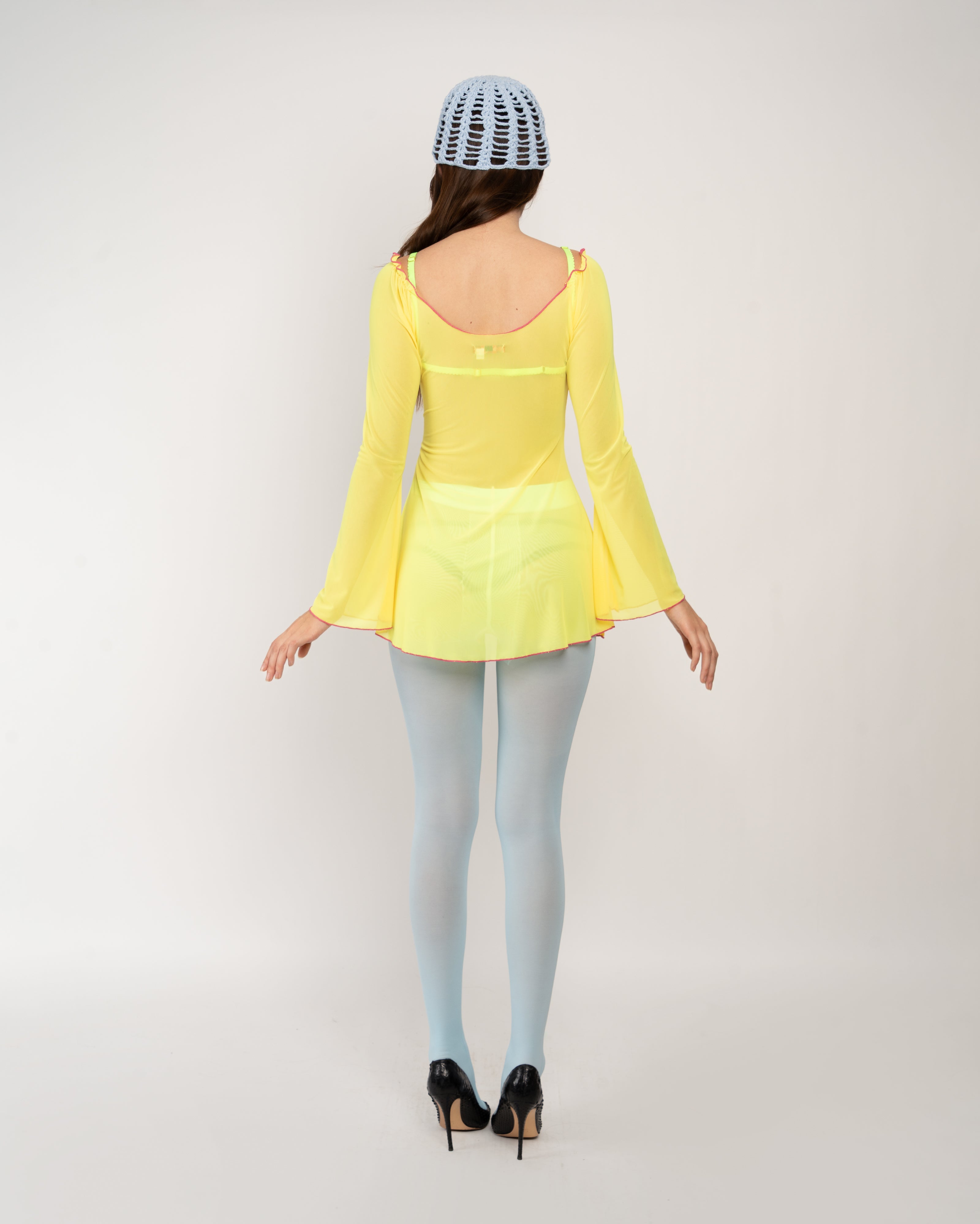 Lemon Babydoll Dress
