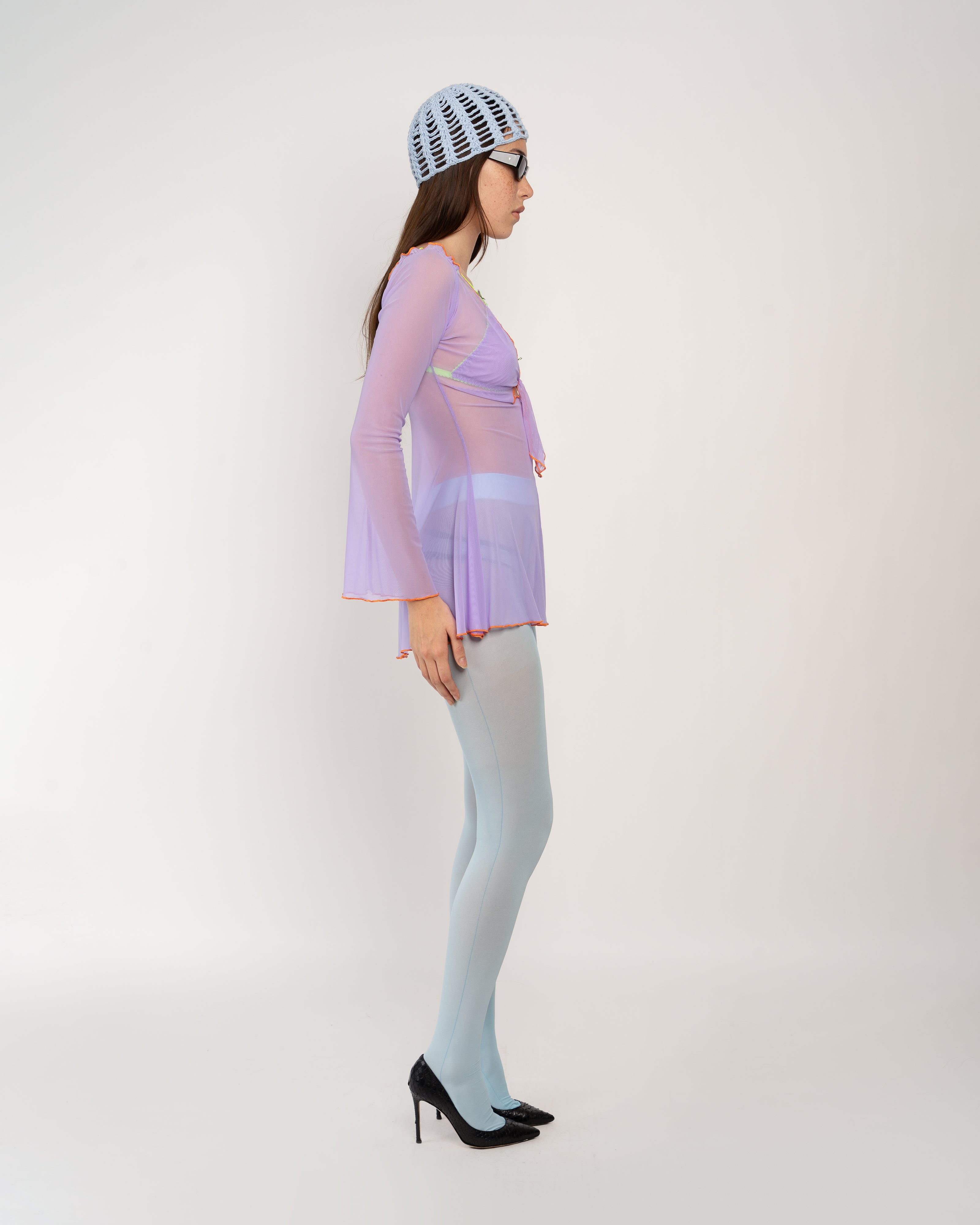 Lavender Babydoll Dress
