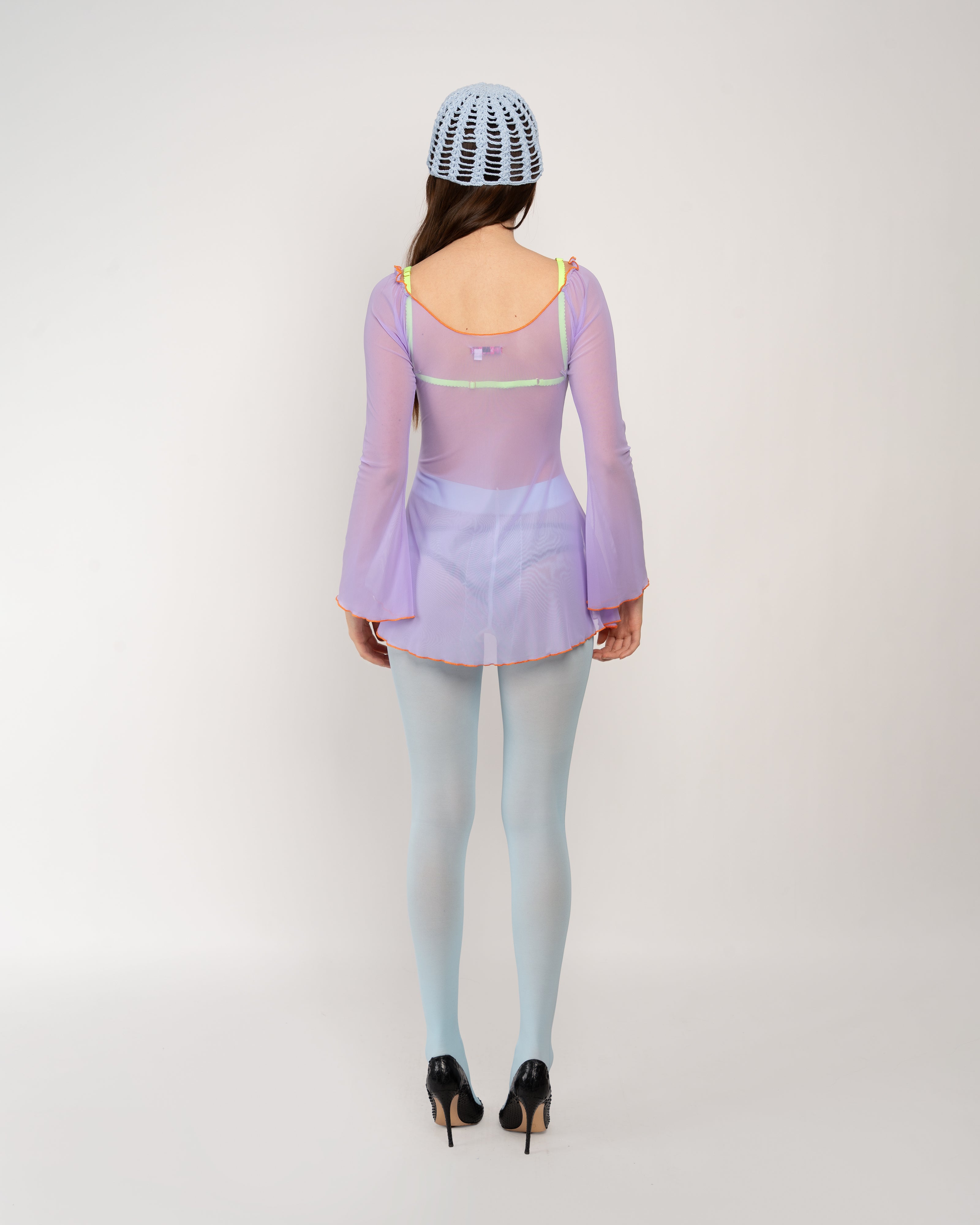 Lavender Babydoll Dress