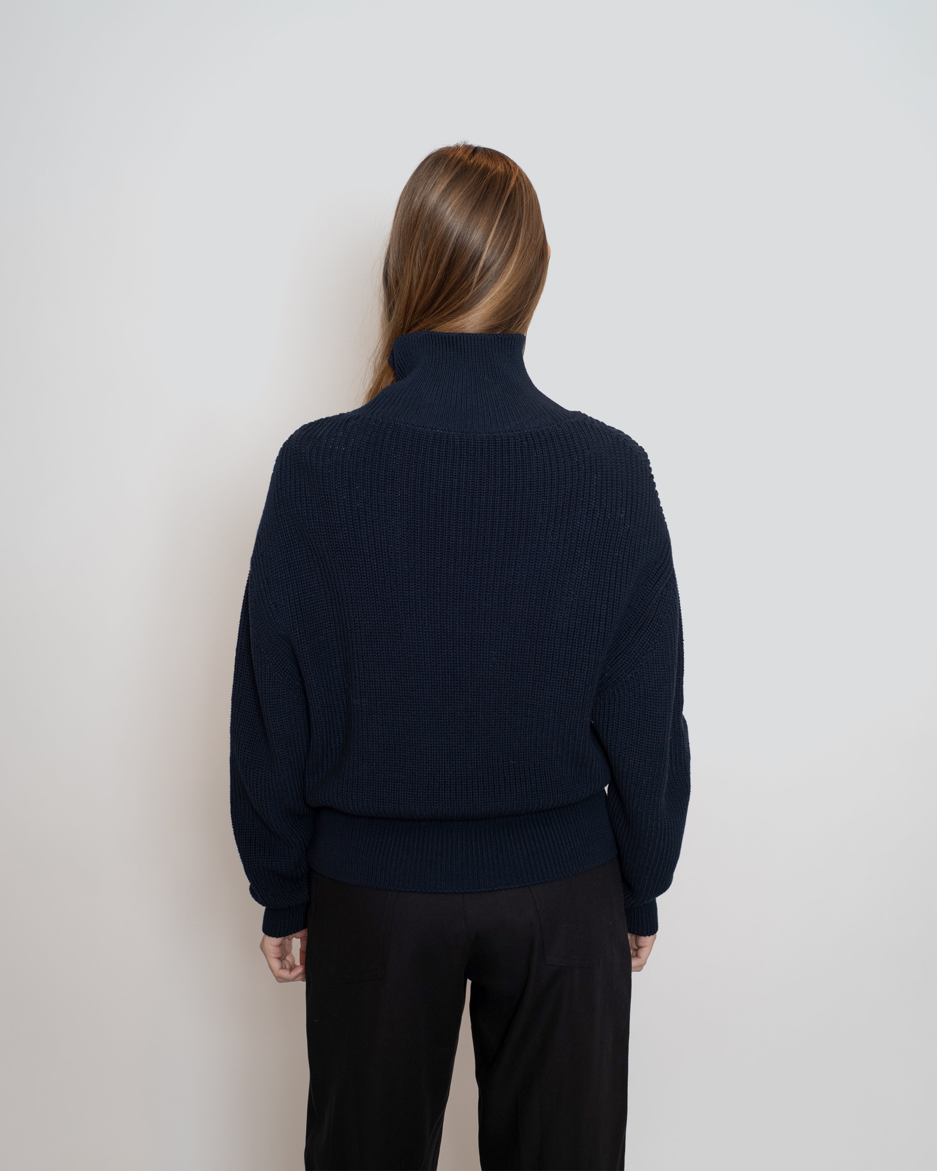 Navy Clark Cardigan