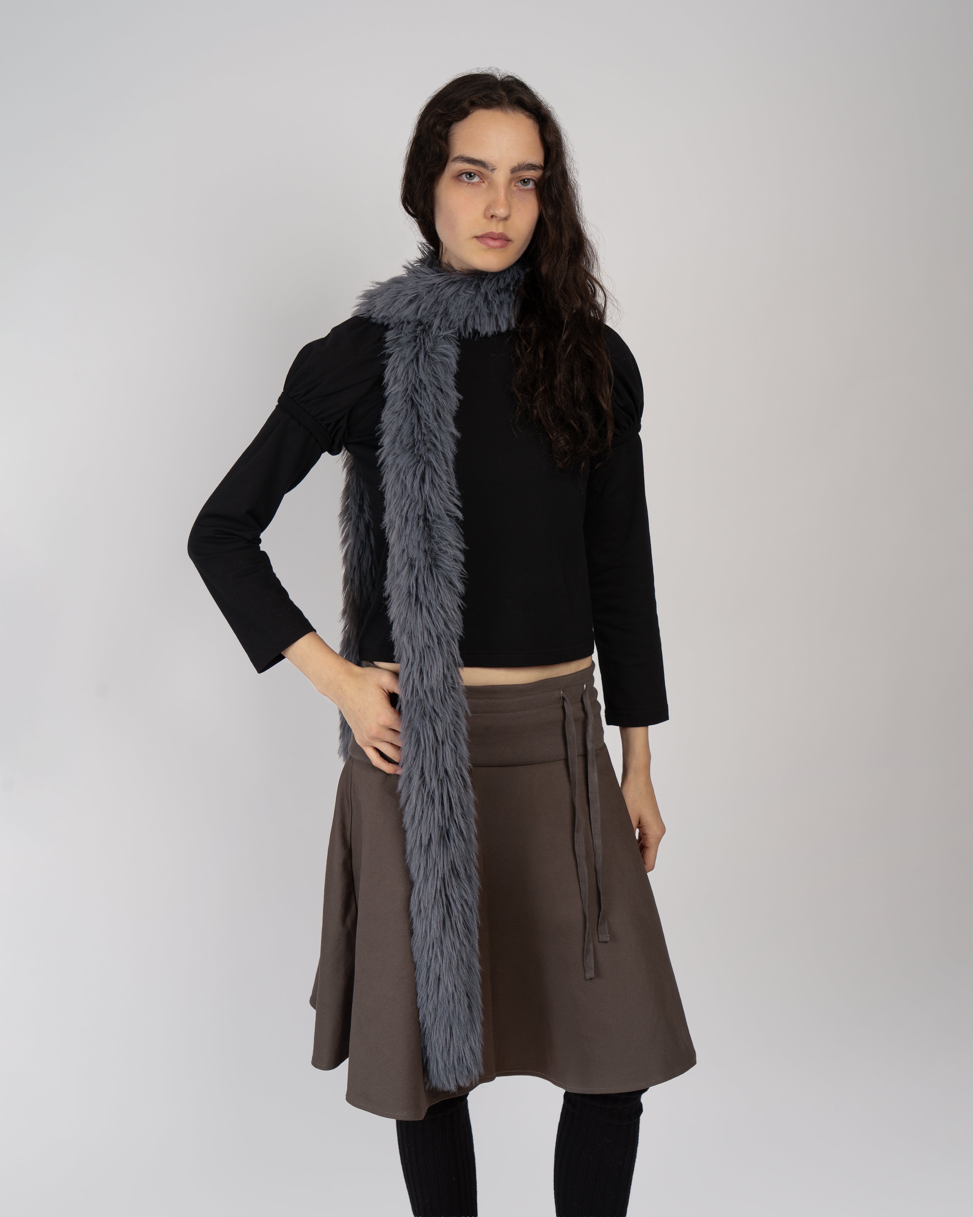 Grey Oubli Scarf